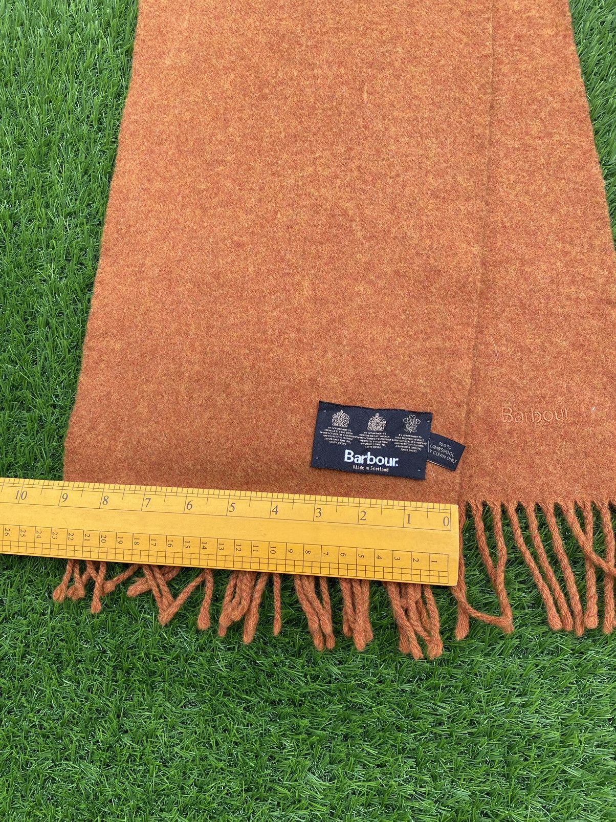 Barbour Barbour Lambswool Made in Scotland Muffler Scarve Size ONE SIZE - 3 Thumbnail