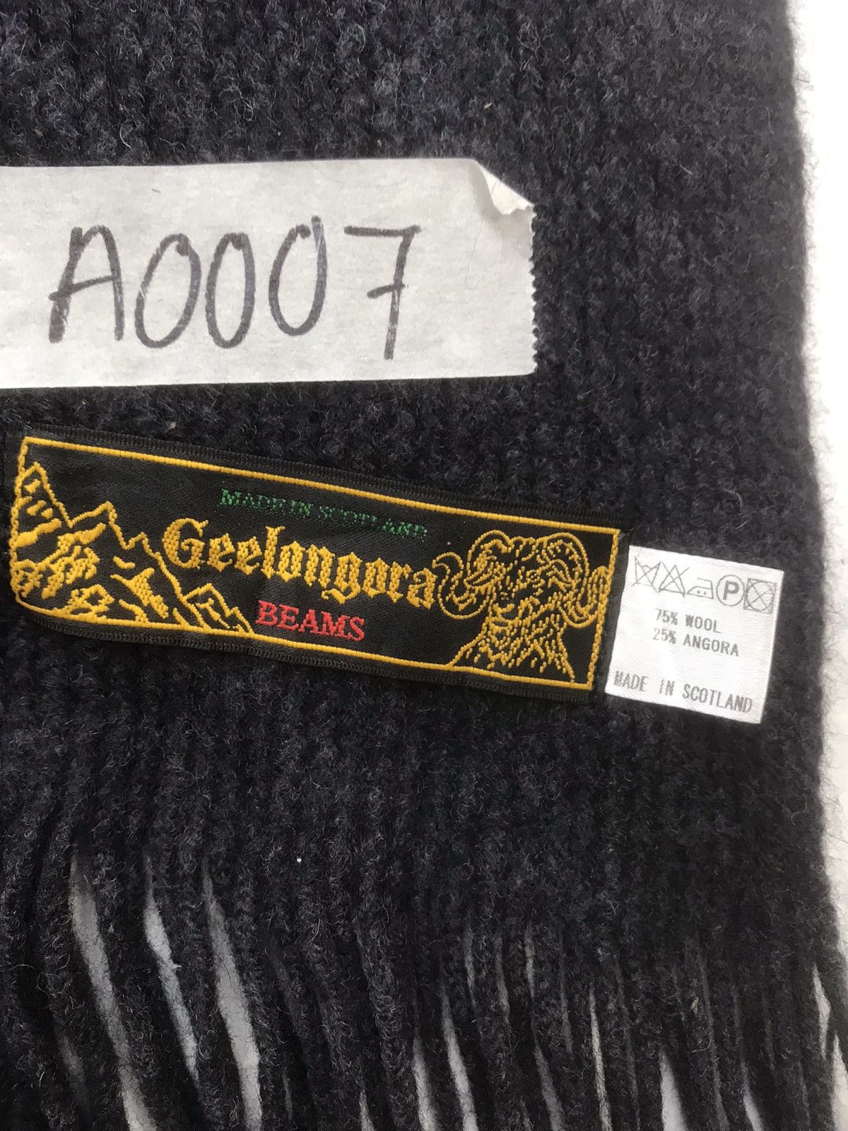 Beams Plus Geelongora by Beams Made in Scotland Muffler Size ONE SIZE - 3 Thumbnail