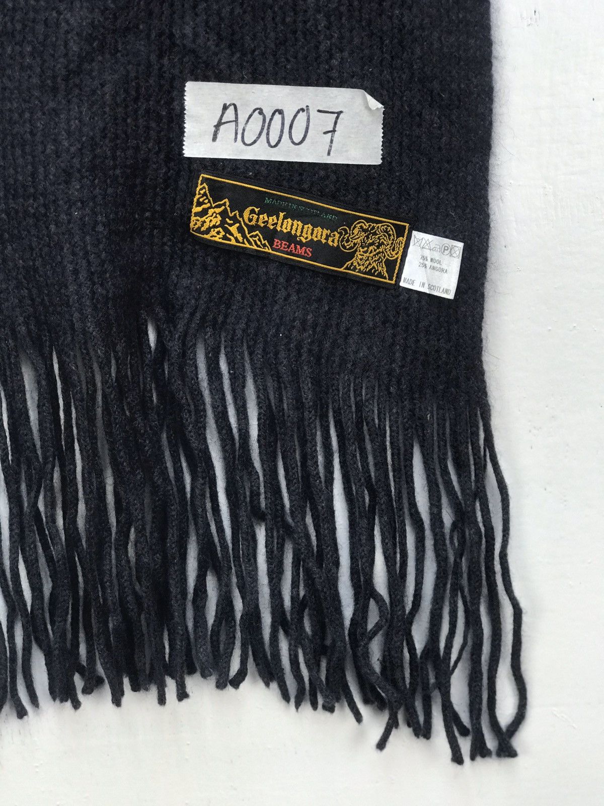 Beams Plus Geelongora by Beams Made in Scotland Muffler Size ONE SIZE - 2 Thumbnail