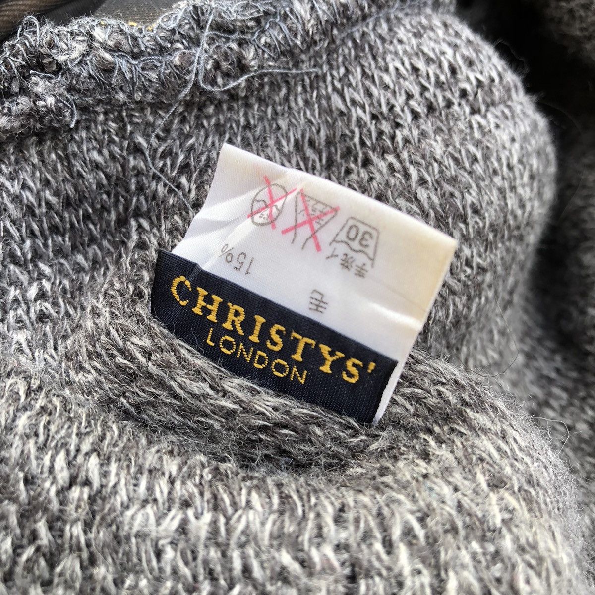 Designer × Japanese Brand × Vintage Vintage Christys London Trucker Beanie Snow Cap B66 Size ONE SIZE - 7 Thumbnail