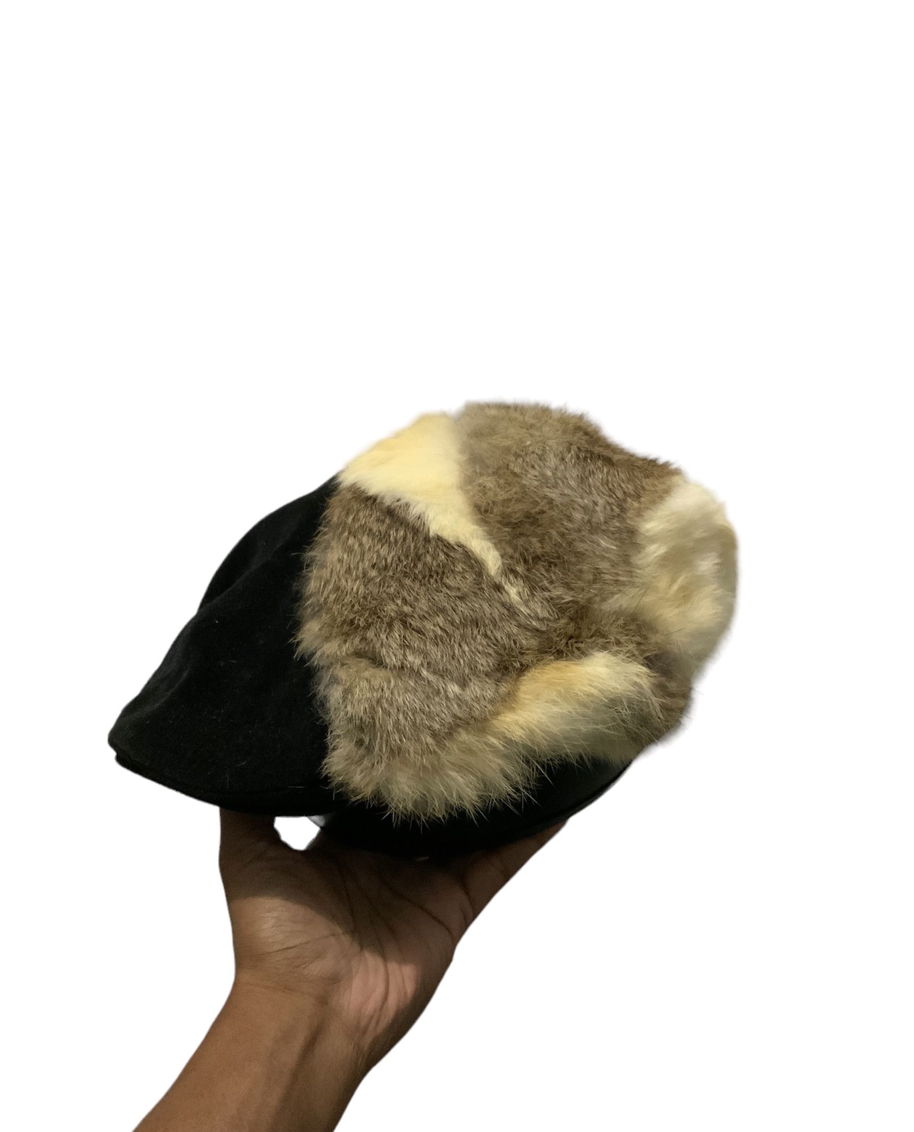 If Six Was Nine Mohair Faux Fur Beretta Hat Size ONE SIZE - 3 Thumbnail