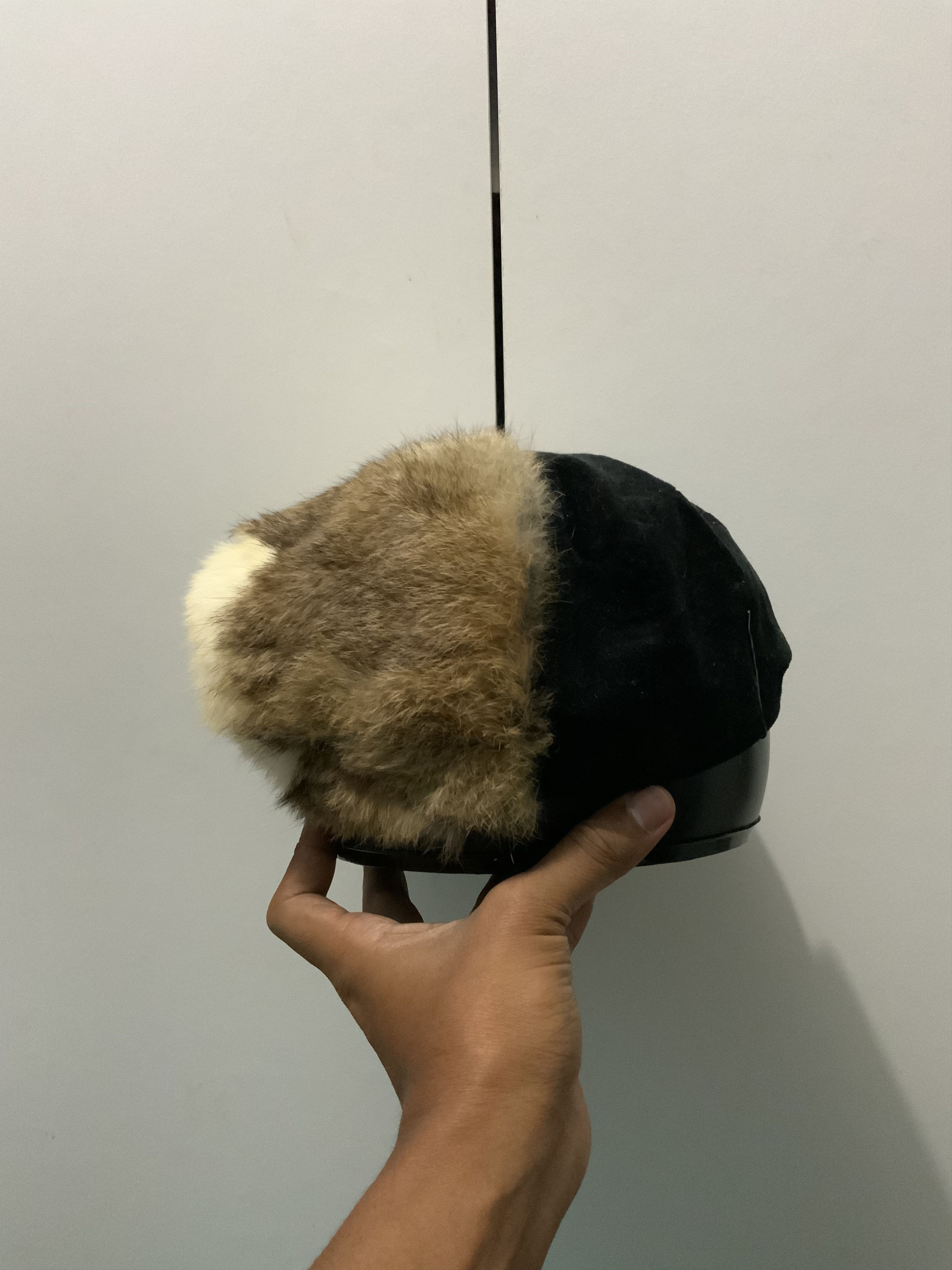 If Six Was Nine Mohair Faux Fur Beretta Hat Size ONE SIZE - 6 Thumbnail