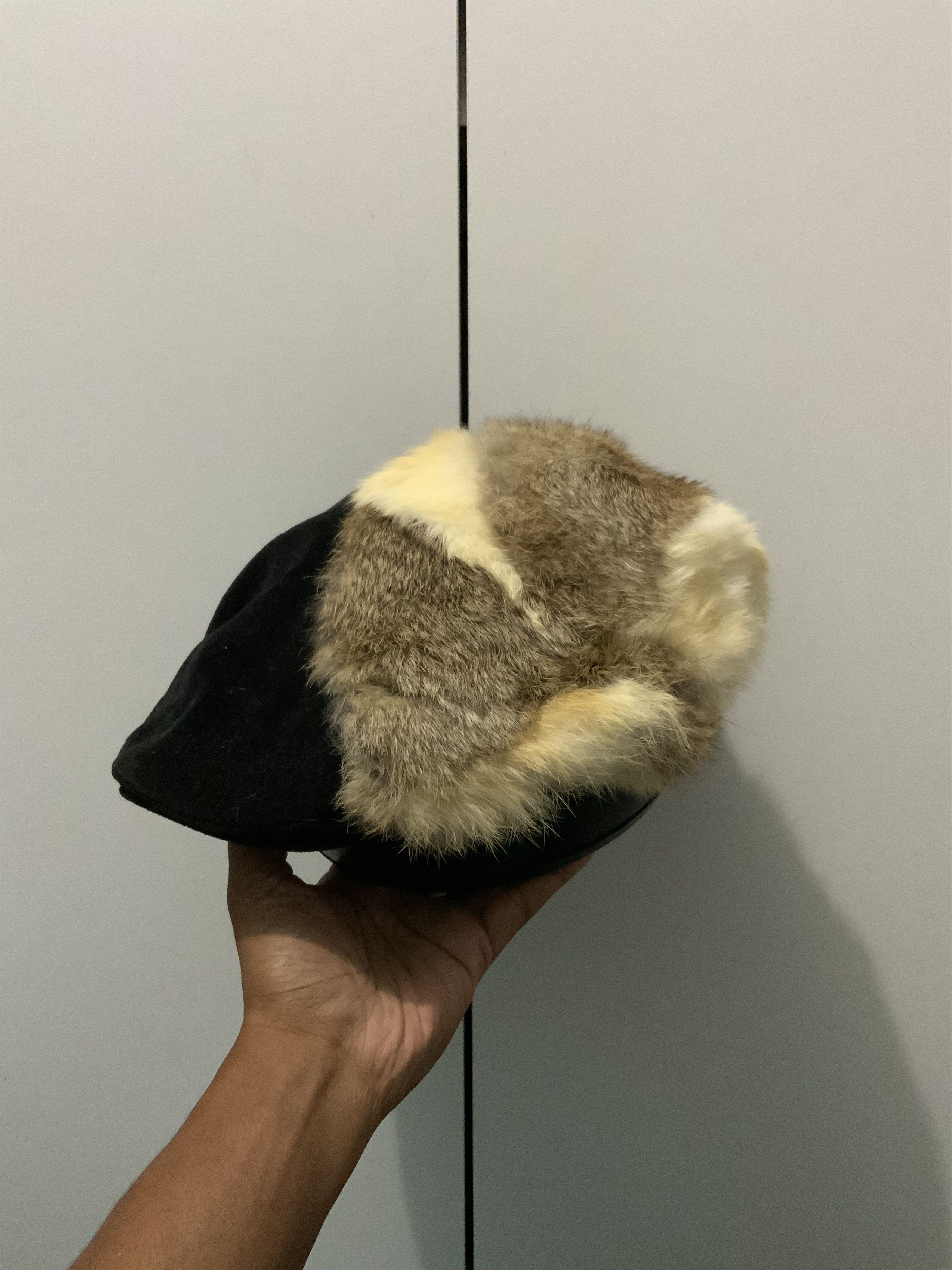 If Six Was Nine Mohair Faux Fur Beretta Hat Size ONE SIZE - 14 Thumbnail