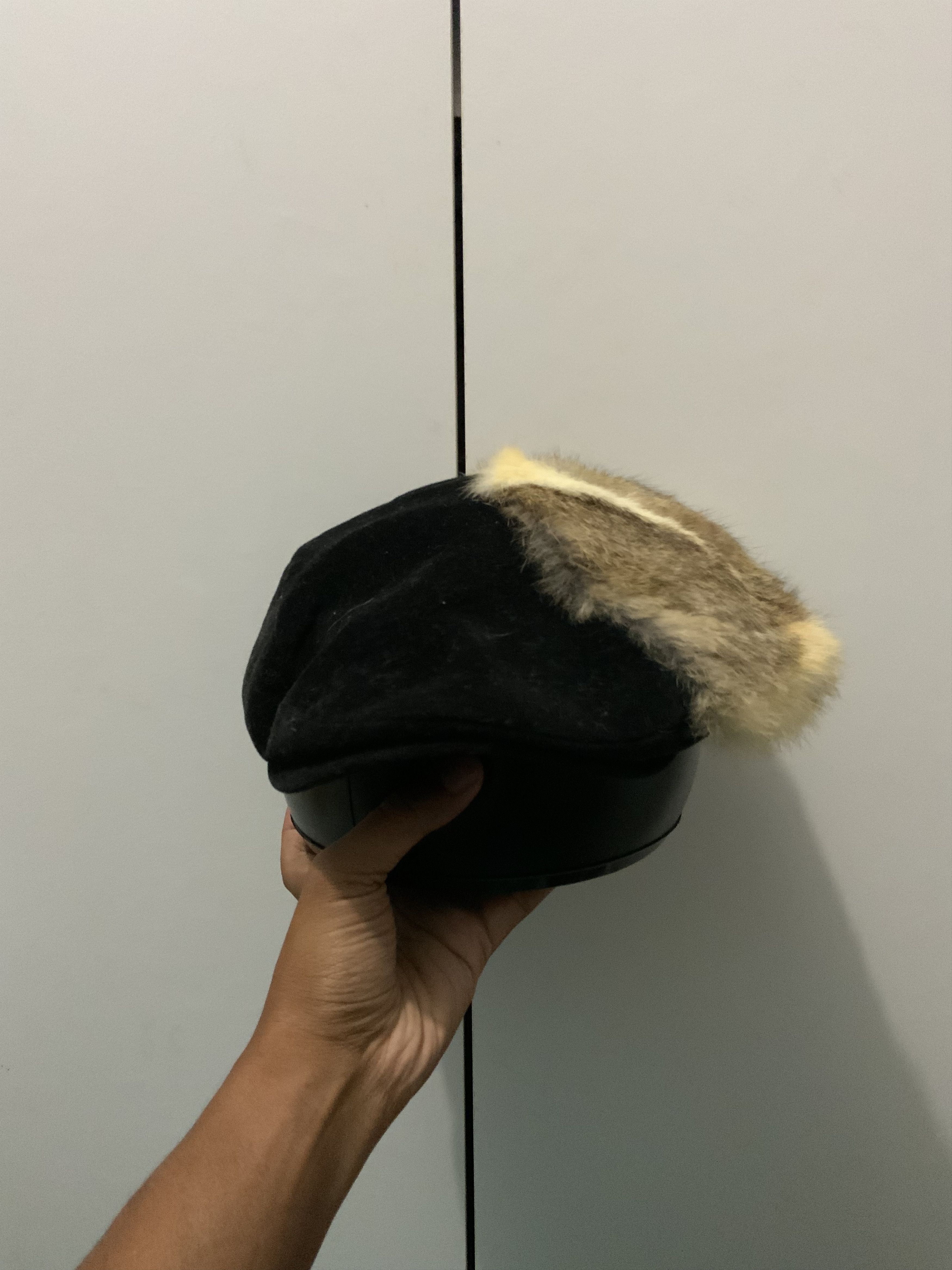 If Six Was Nine Mohair Faux Fur Beretta Hat Size ONE SIZE - 4 Thumbnail