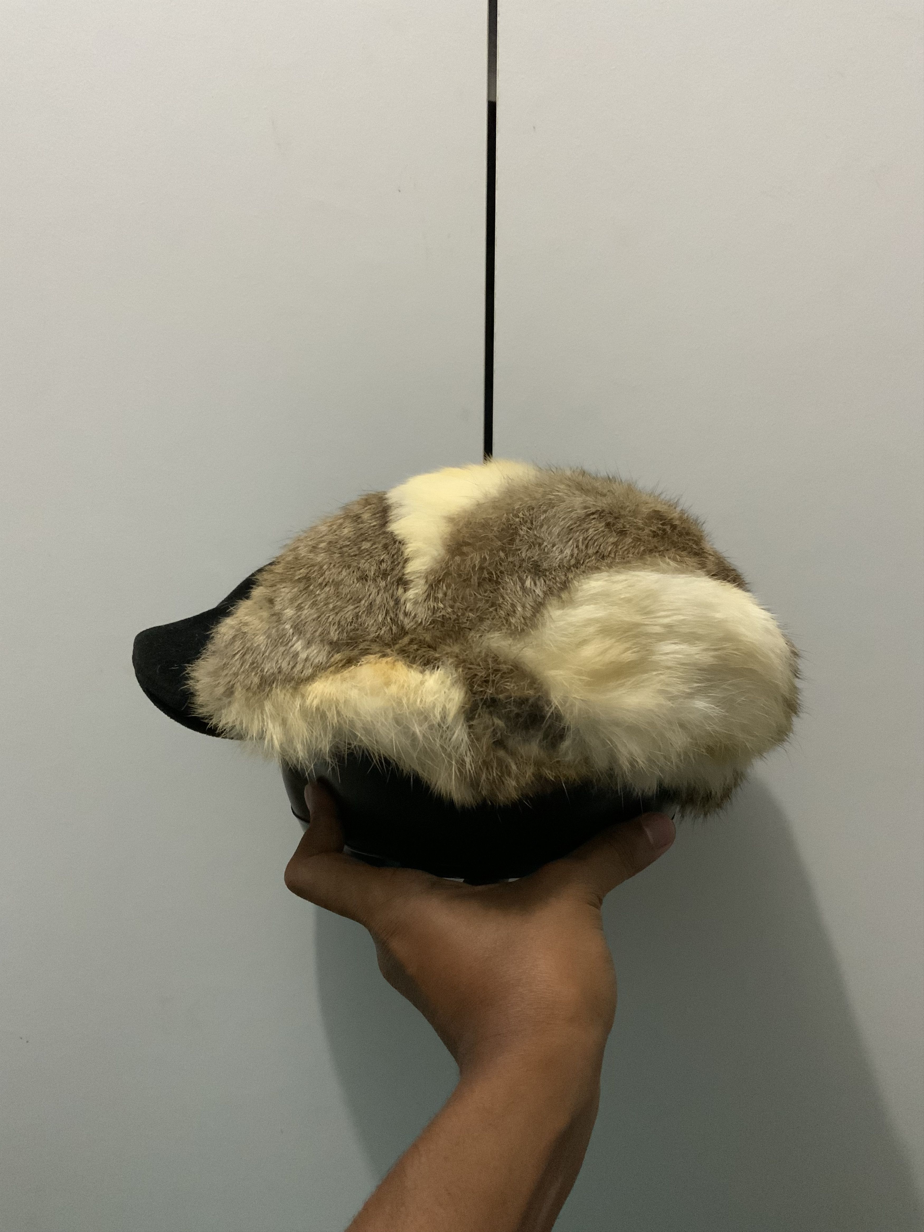 If Six Was Nine Mohair Faux Fur Beretta Hat Size ONE SIZE - 1 Thumbnail