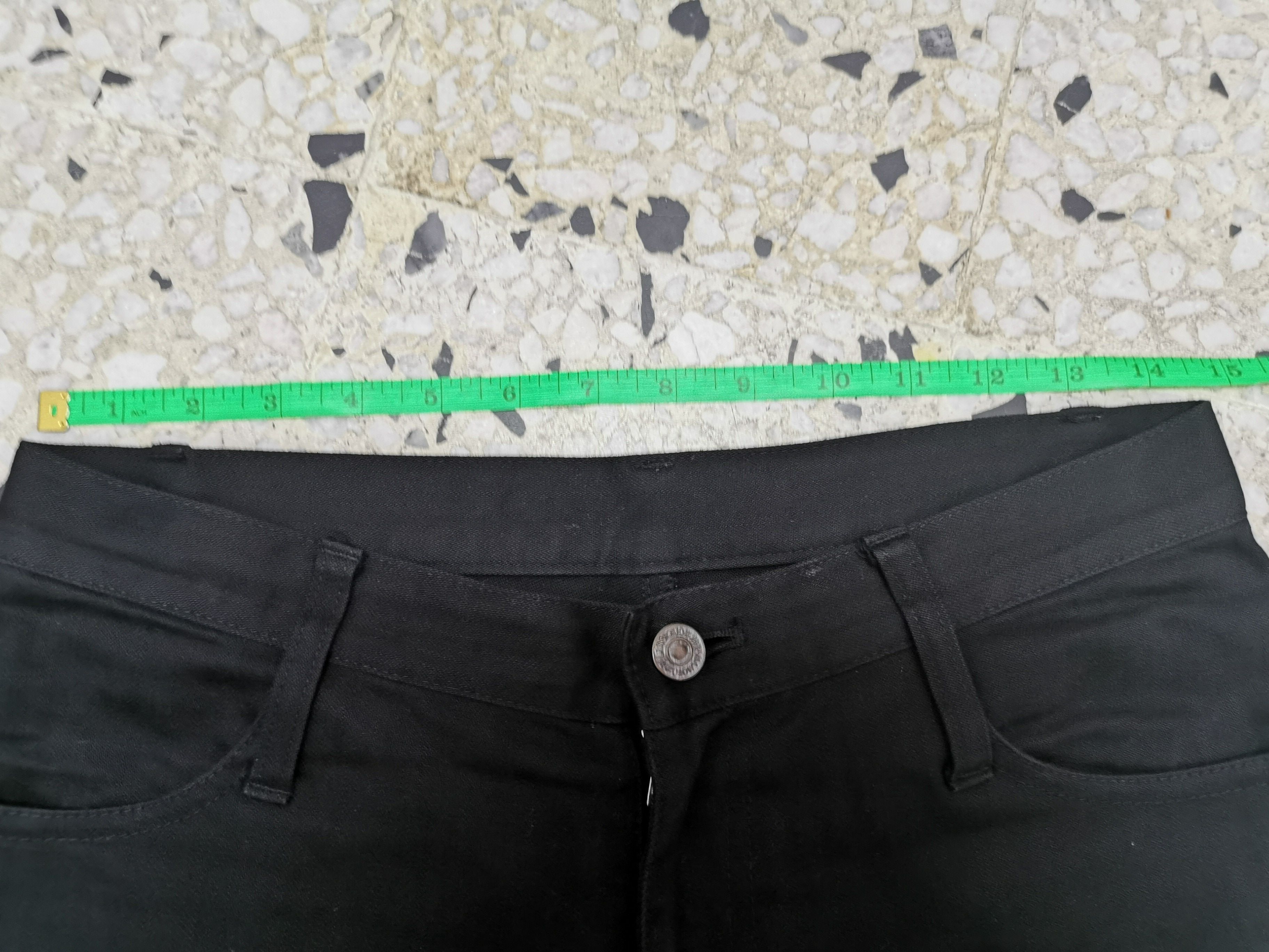 Japanese Brand Vintage 90' Yohji Yamamoto Noir Super Black Casual Pant Size US 28 / EU 44 - 17 Thumbnail