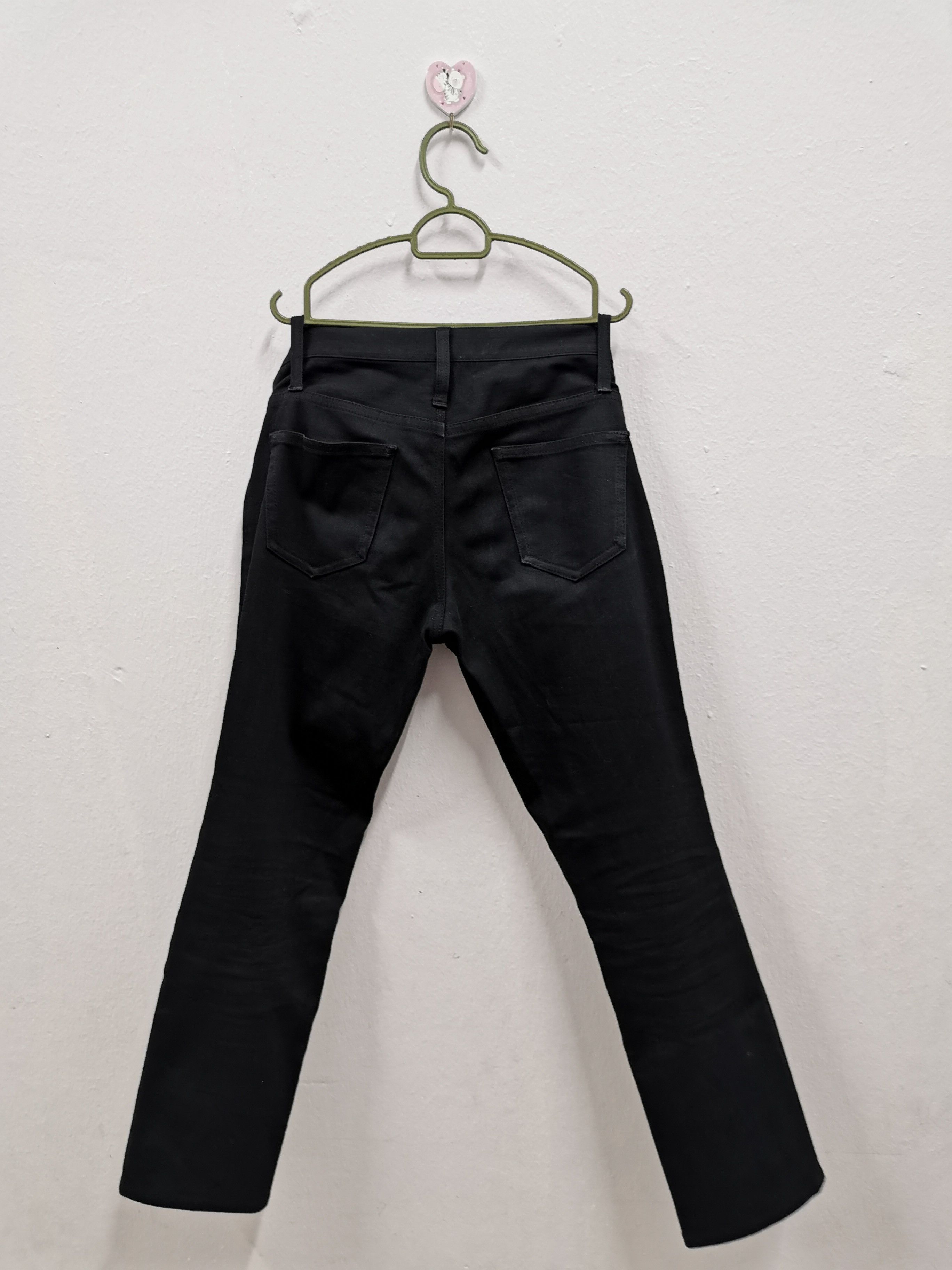 Japanese Brand Vintage 90' Yohji Yamamoto Noir Super Black Casual Pant Size US 28 / EU 44 - 7 Thumbnail