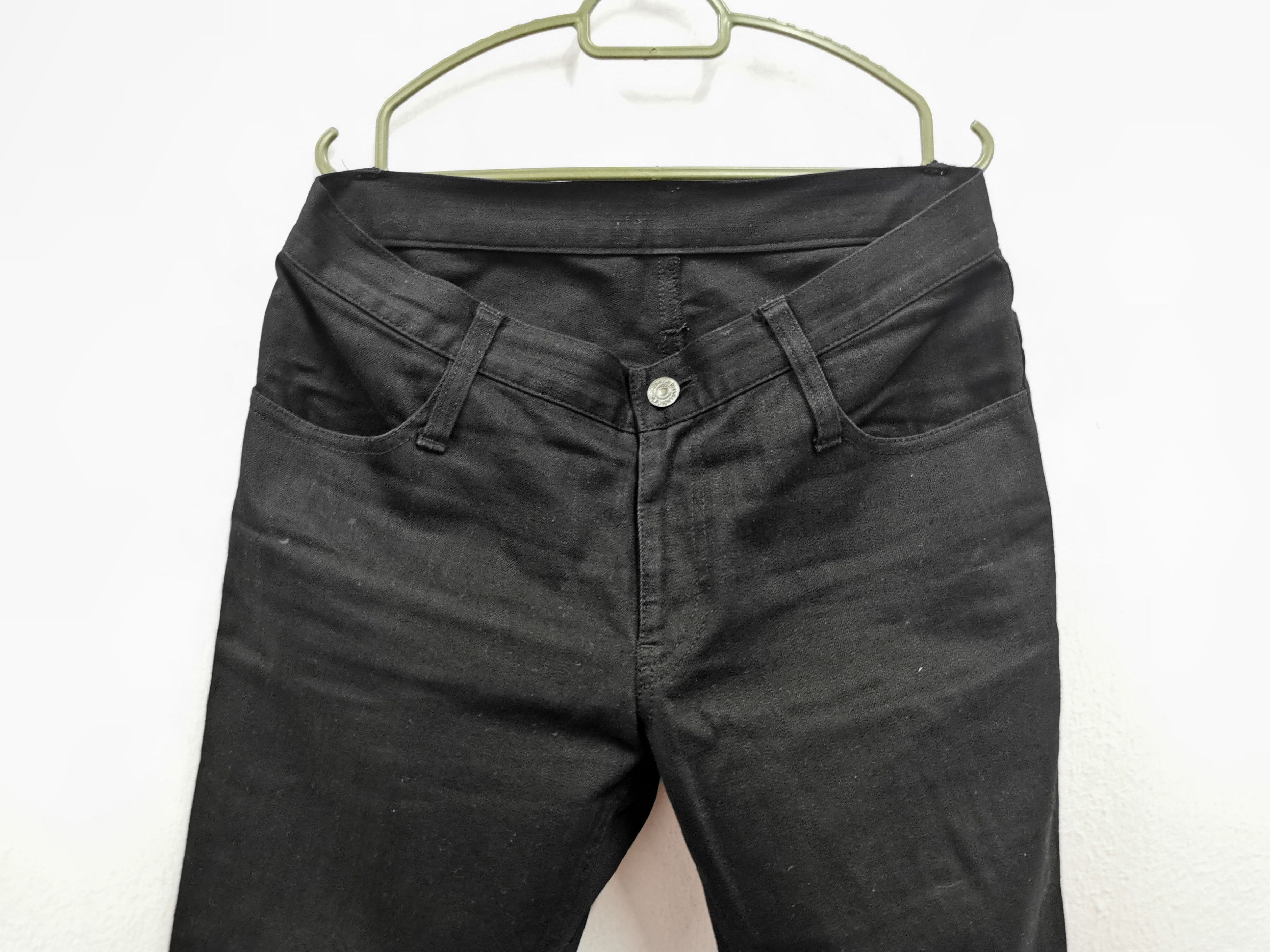 Japanese Brand Vintage 90' Yohji Yamamoto Noir Super Black Casual Pant Size US 28 / EU 44 - 11 Thumbnail