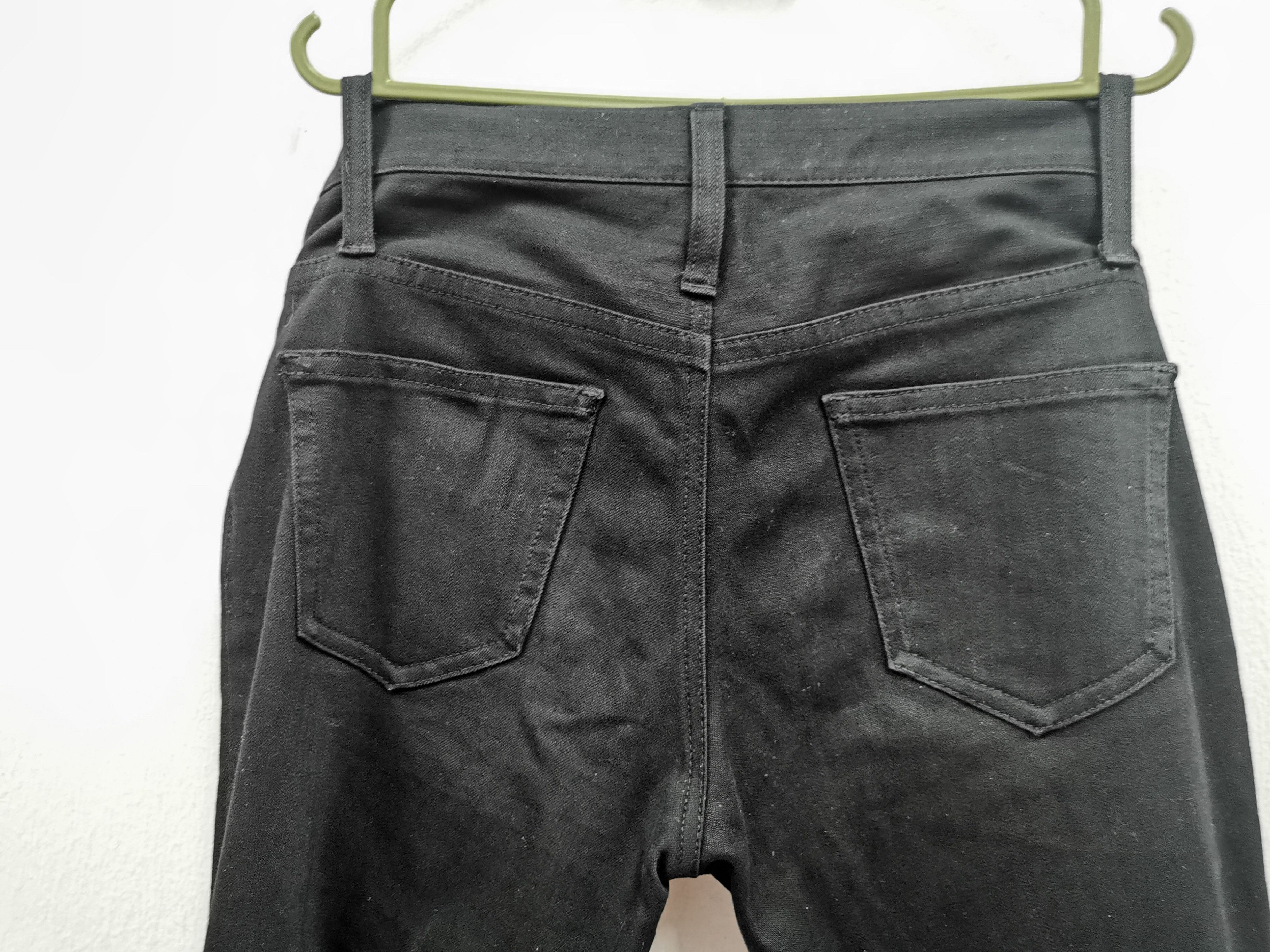 Japanese Brand Vintage 90' Yohji Yamamoto Noir Super Black Casual Pant Size US 28 / EU 44 - 13 Thumbnail