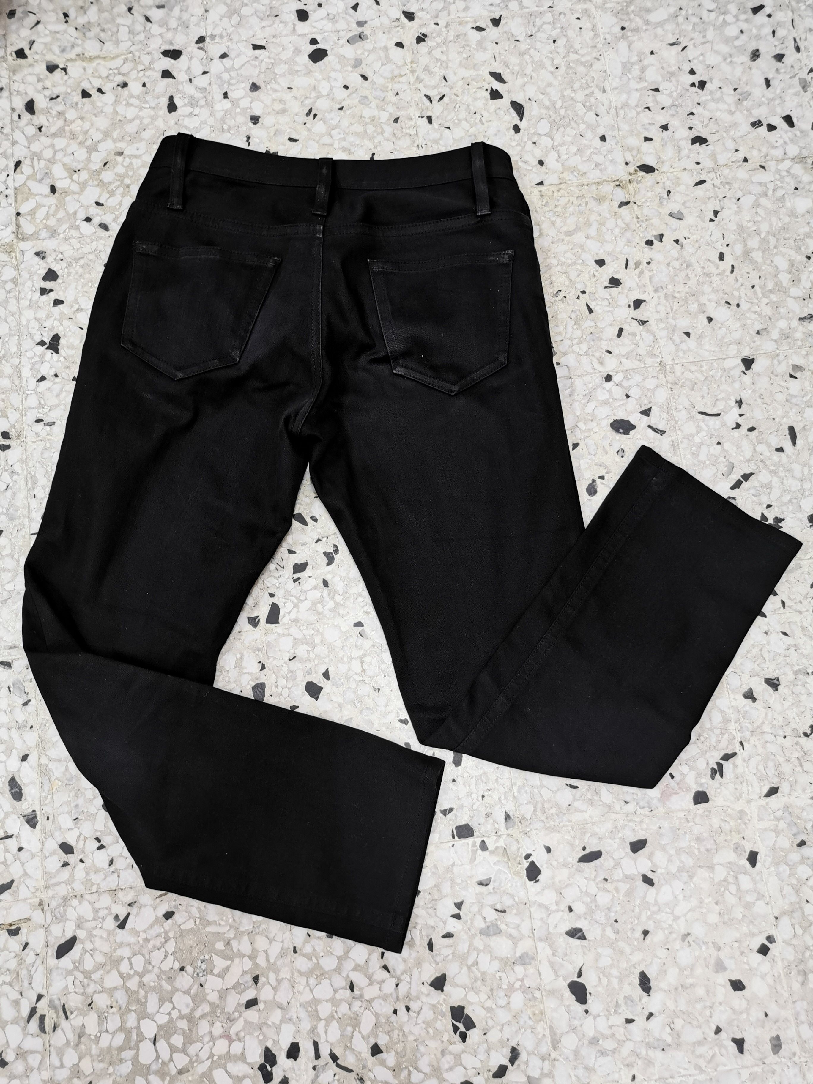 Japanese Brand Vintage 90' Yohji Yamamoto Noir Super Black Casual Pant Size US 28 / EU 44 - 5 Thumbnail