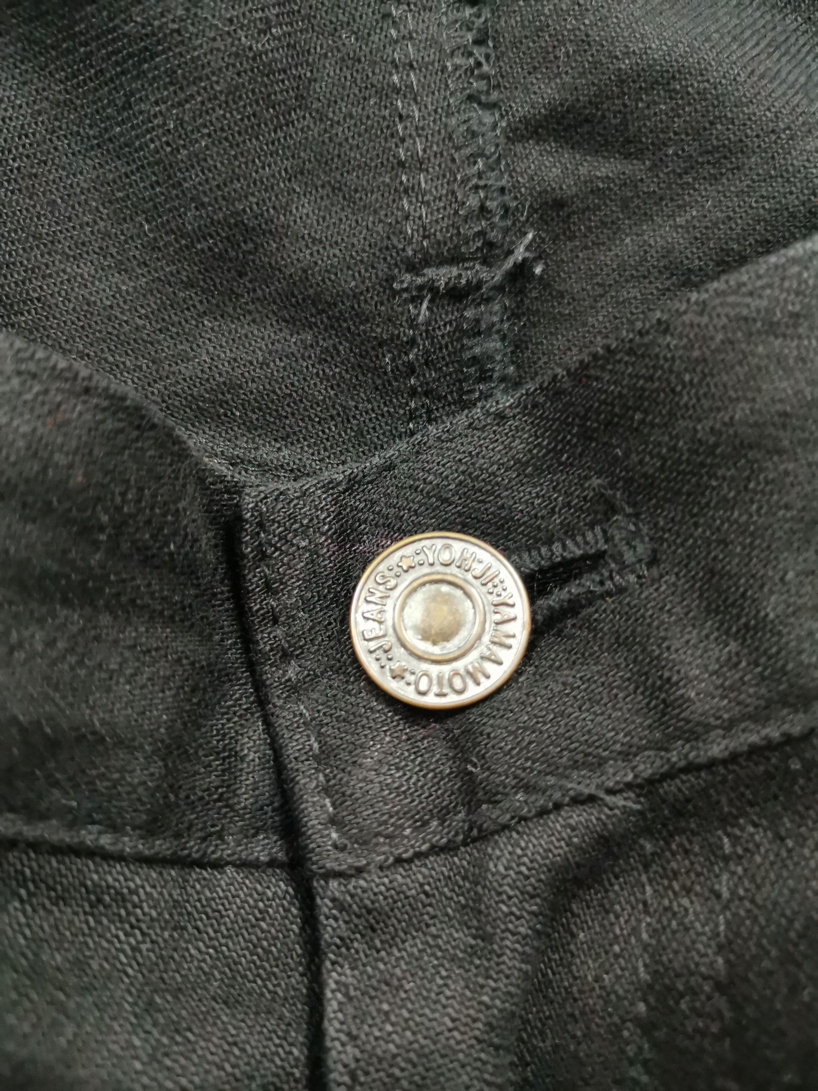 Japanese Brand Vintage 90' Yohji Yamamoto Noir Super Black Casual Pant Size US 28 / EU 44 - 4 Thumbnail