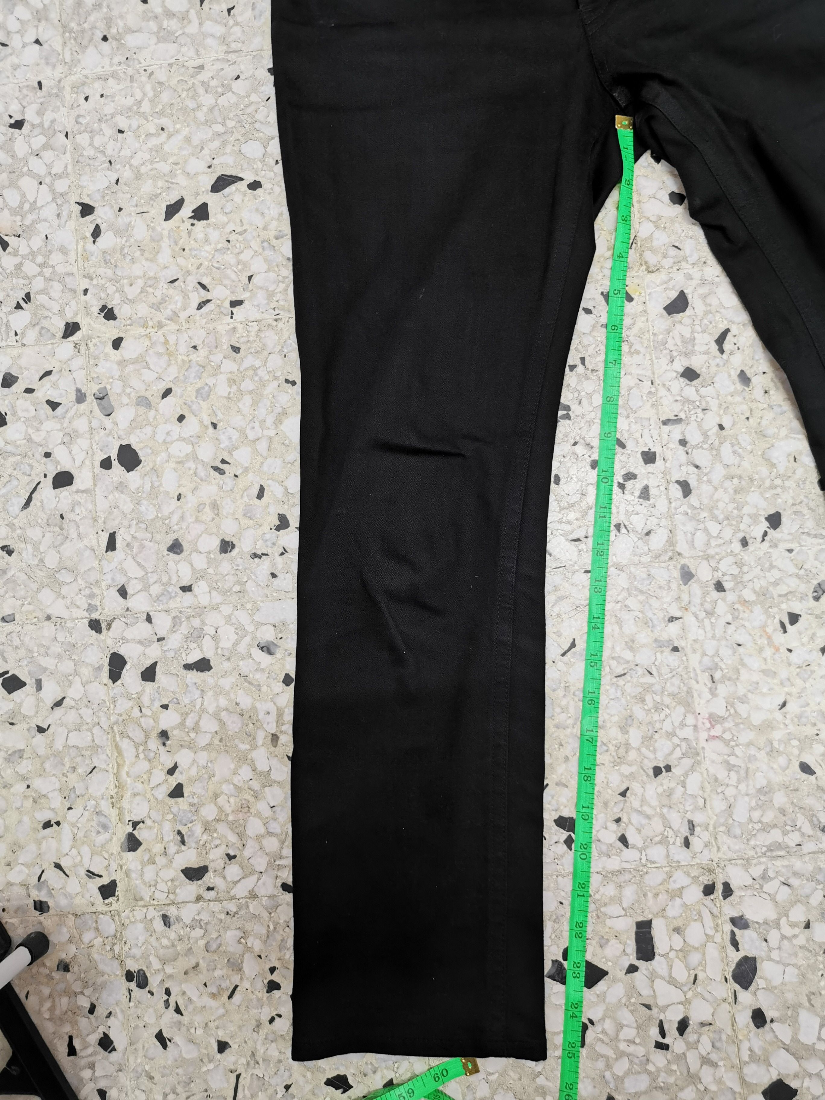 Japanese Brand Vintage 90' Yohji Yamamoto Noir Super Black Casual Pant Size US 28 / EU 44 - 19 Thumbnail