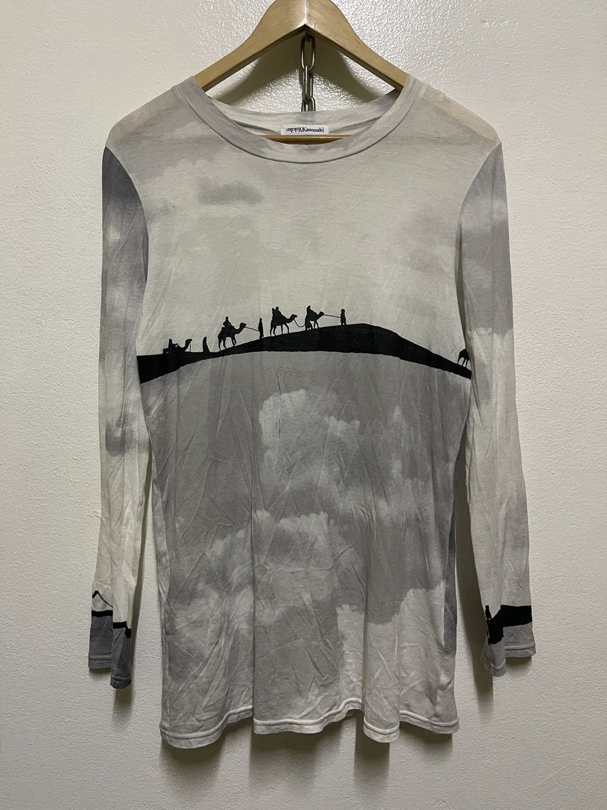 Designer Yukiko Kawasaki Full Printed T Shirt Long Sleeve Japan Size M / US 6-8 / IT 42-44 - 1 Thumbnail