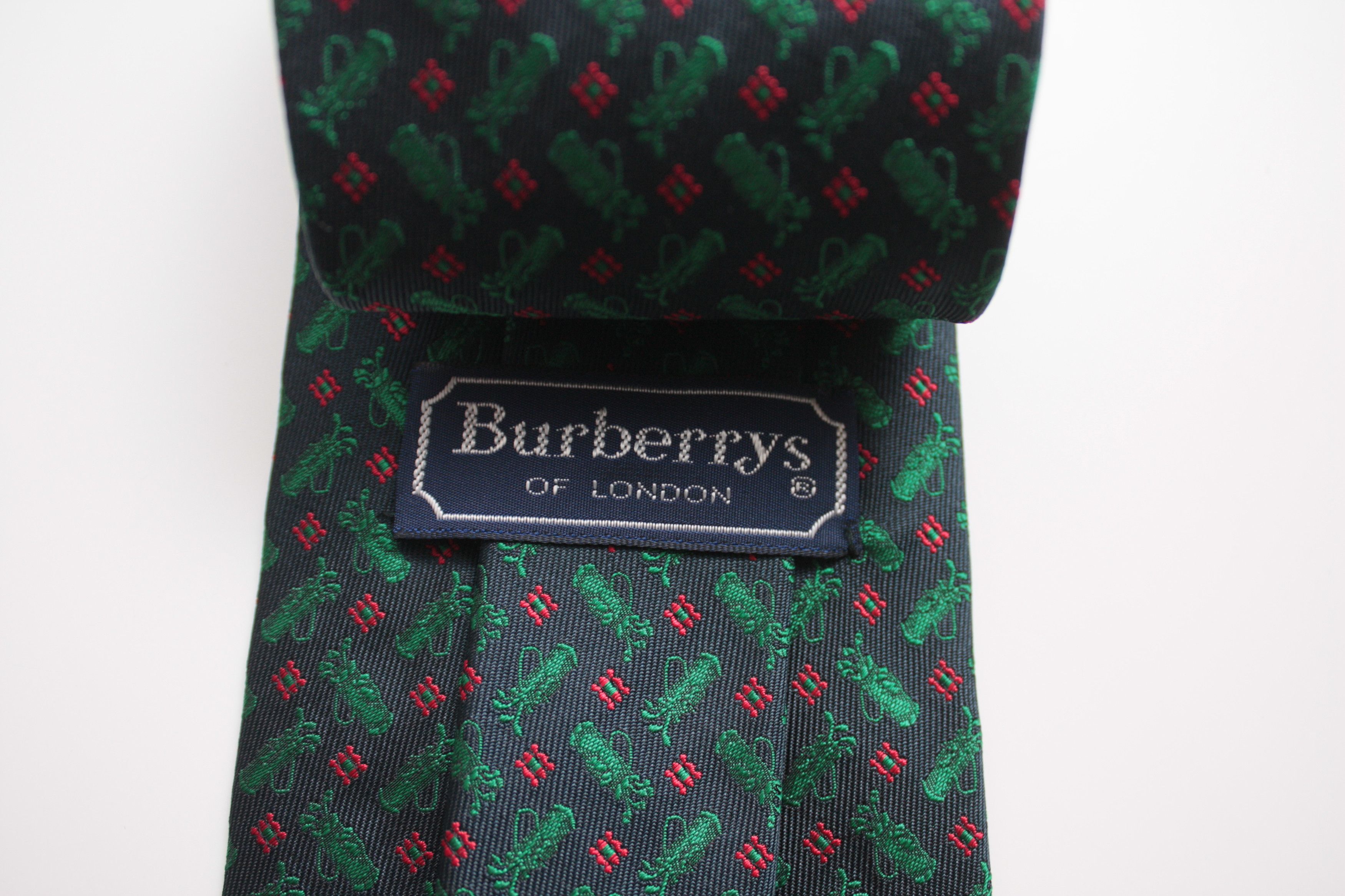Burberry Burberry's Vintage Silk Tie Made In Italy Size ONE SIZE - 3 Thumbnail