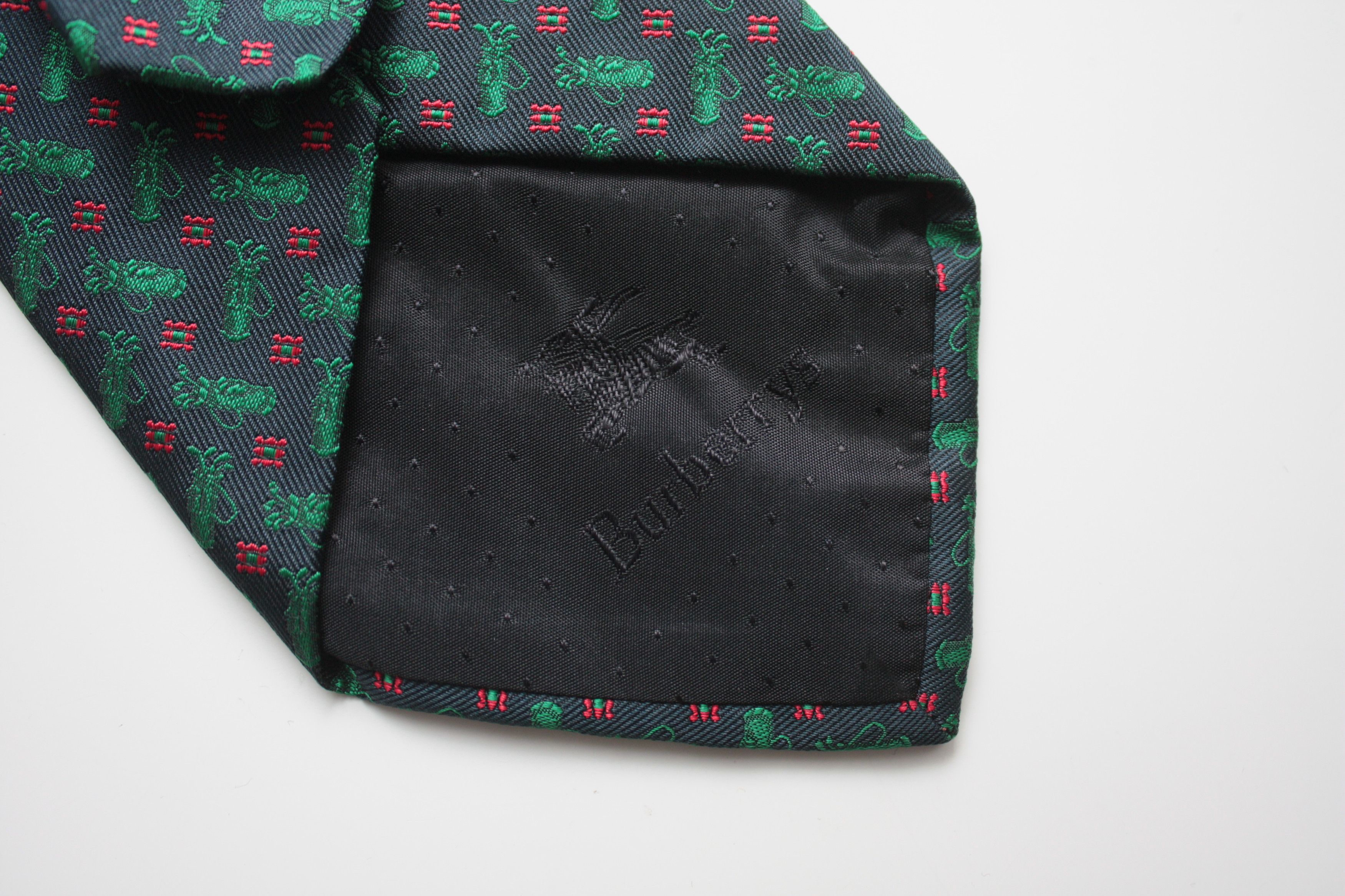 Burberry Burberry's Vintage Silk Tie Made In Italy Size ONE SIZE - 2 Thumbnail