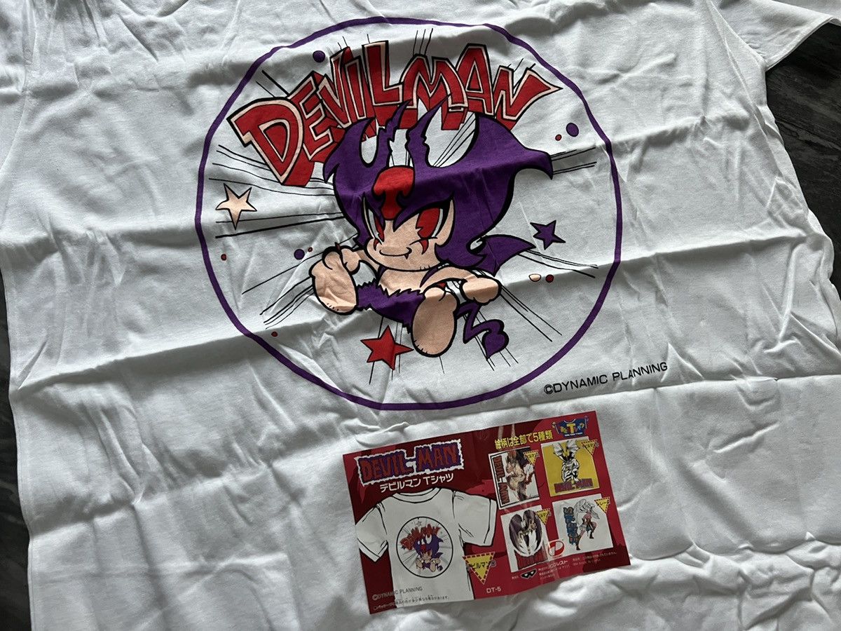 Dead Stock!! DEVIL MAN Banpresto Gacha Anime Tees