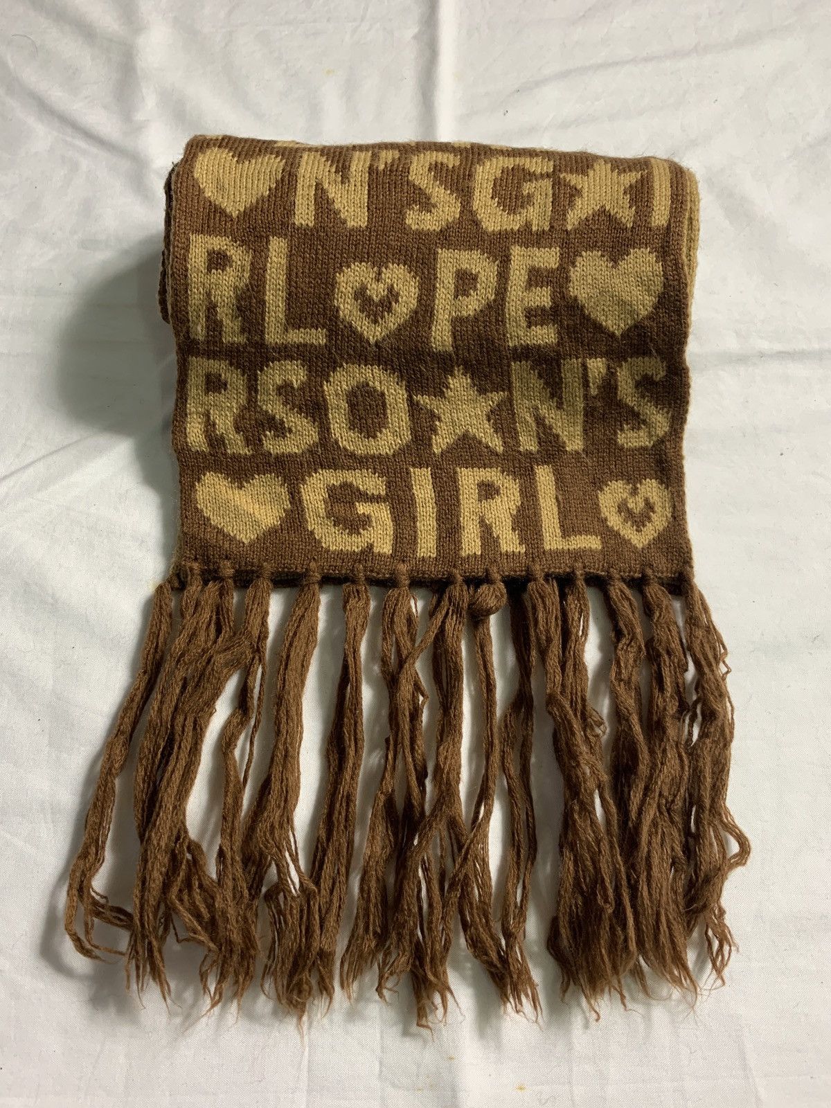 PERSON'S × Vintage Persons Scarf Muffler Size ONE SIZE - 6 Thumbnail