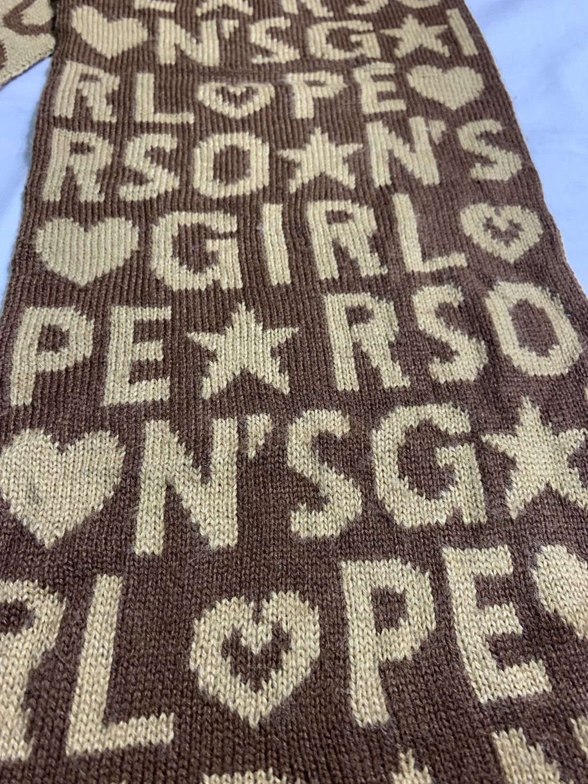 PERSON'S × Vintage Persons Scarf Muffler Size ONE SIZE - 4 Thumbnail
