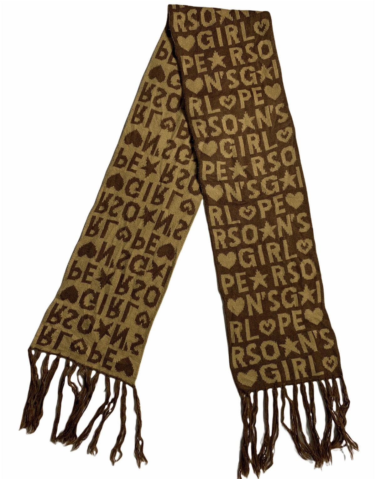 PERSON'S × Vintage Persons Scarf Muffler Size ONE SIZE - 2 Thumbnail