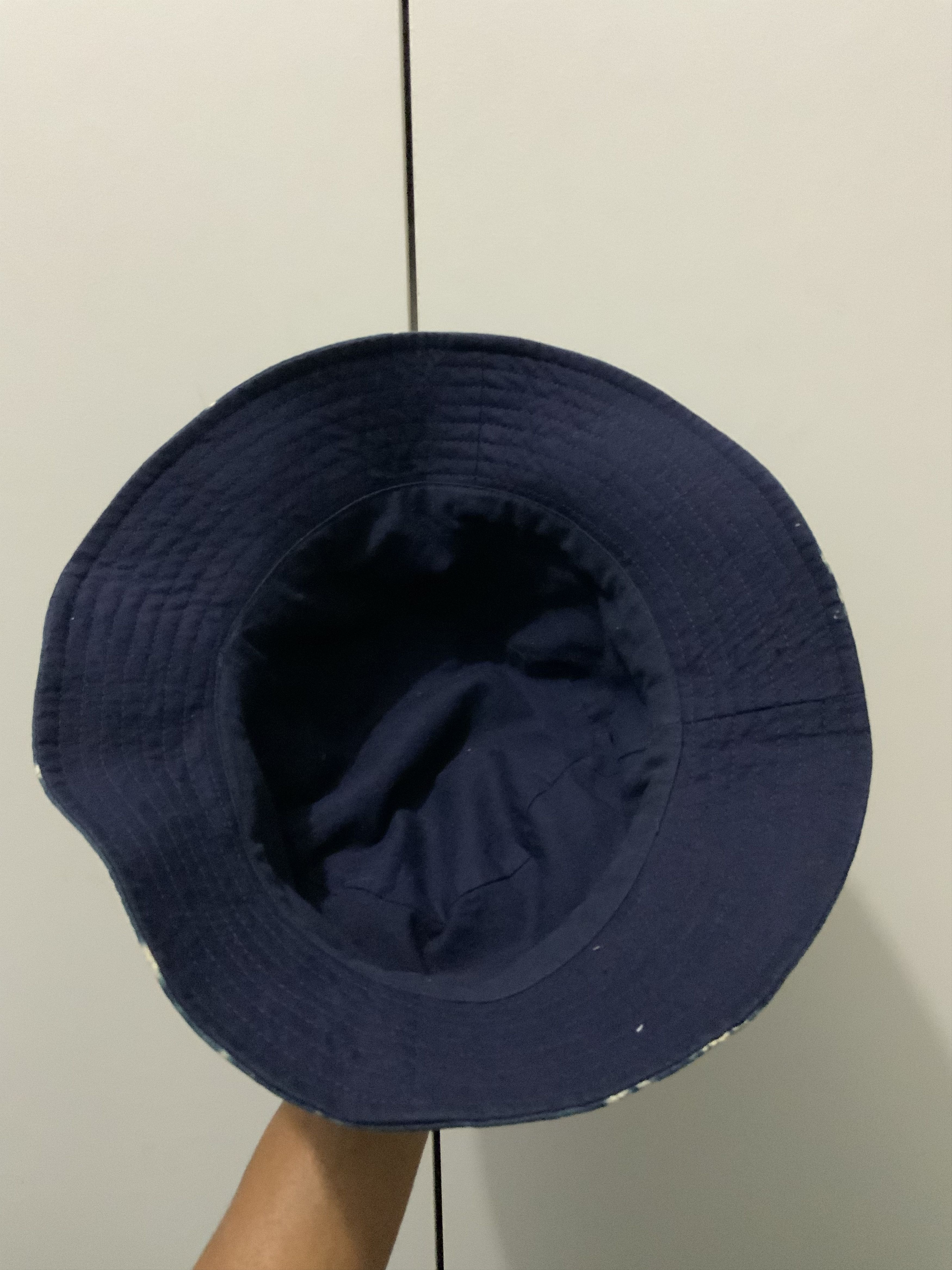 Japanese Brand Handmade Indigo Tie Dye Bucket Hat Size ONE SIZE - 12 Thumbnail