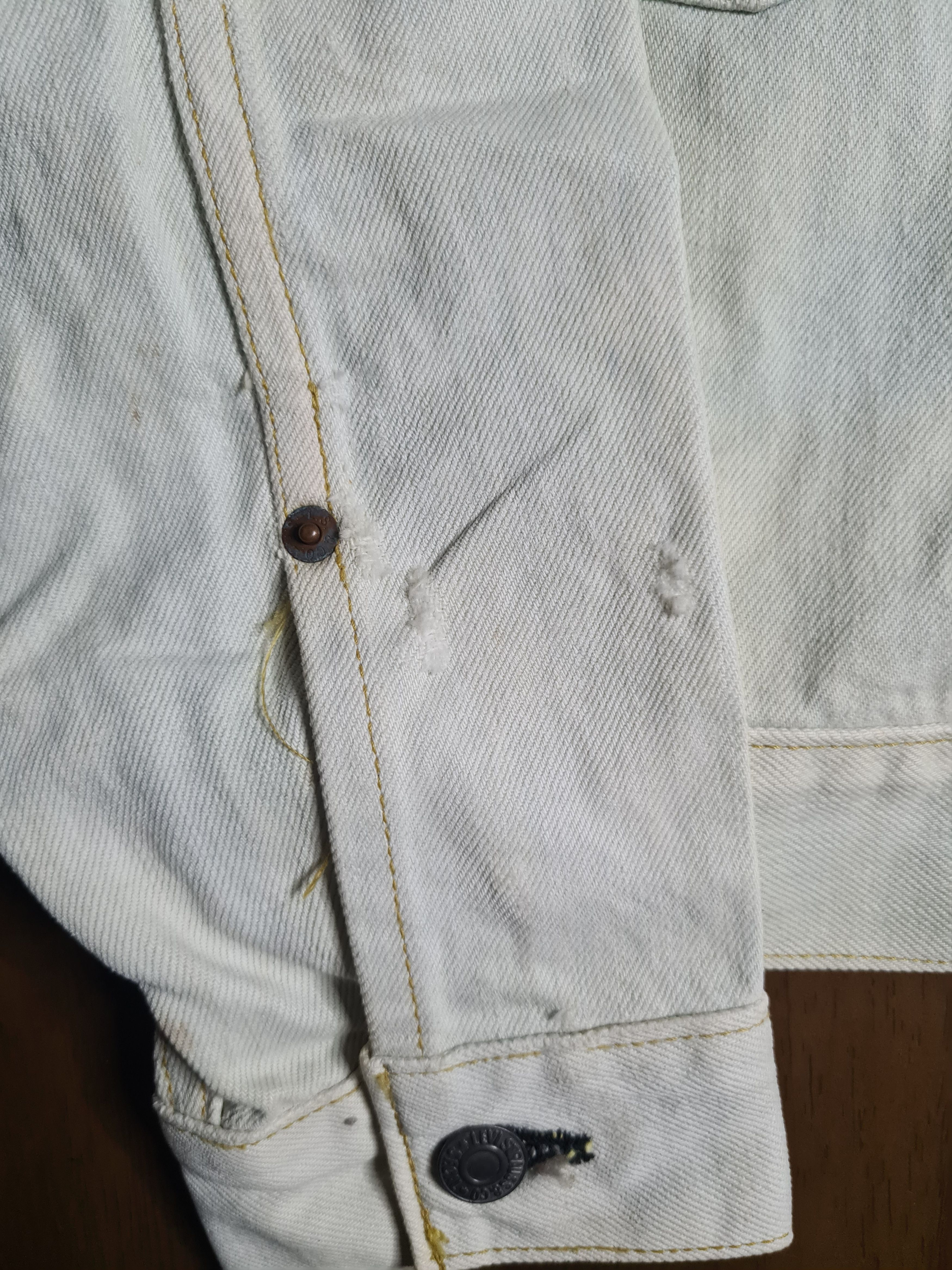 Levi's 🔥🔥LEVI'S 71507XX Big E Type 2 Selvedge Size US S / EU 44-46 / 1 - 4 Thumbnail