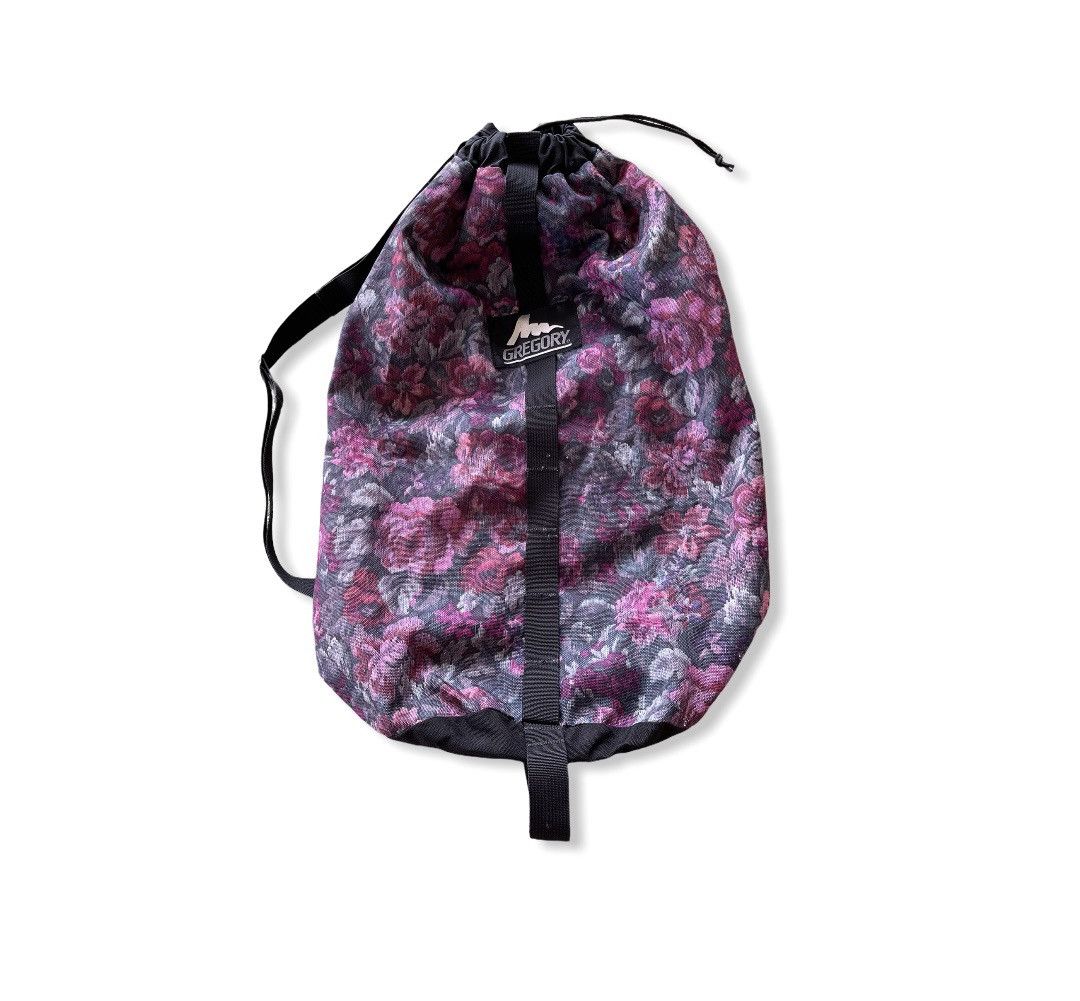 image of Vintage Gregory Cross Body Bag Usa in Red Floral, Men's