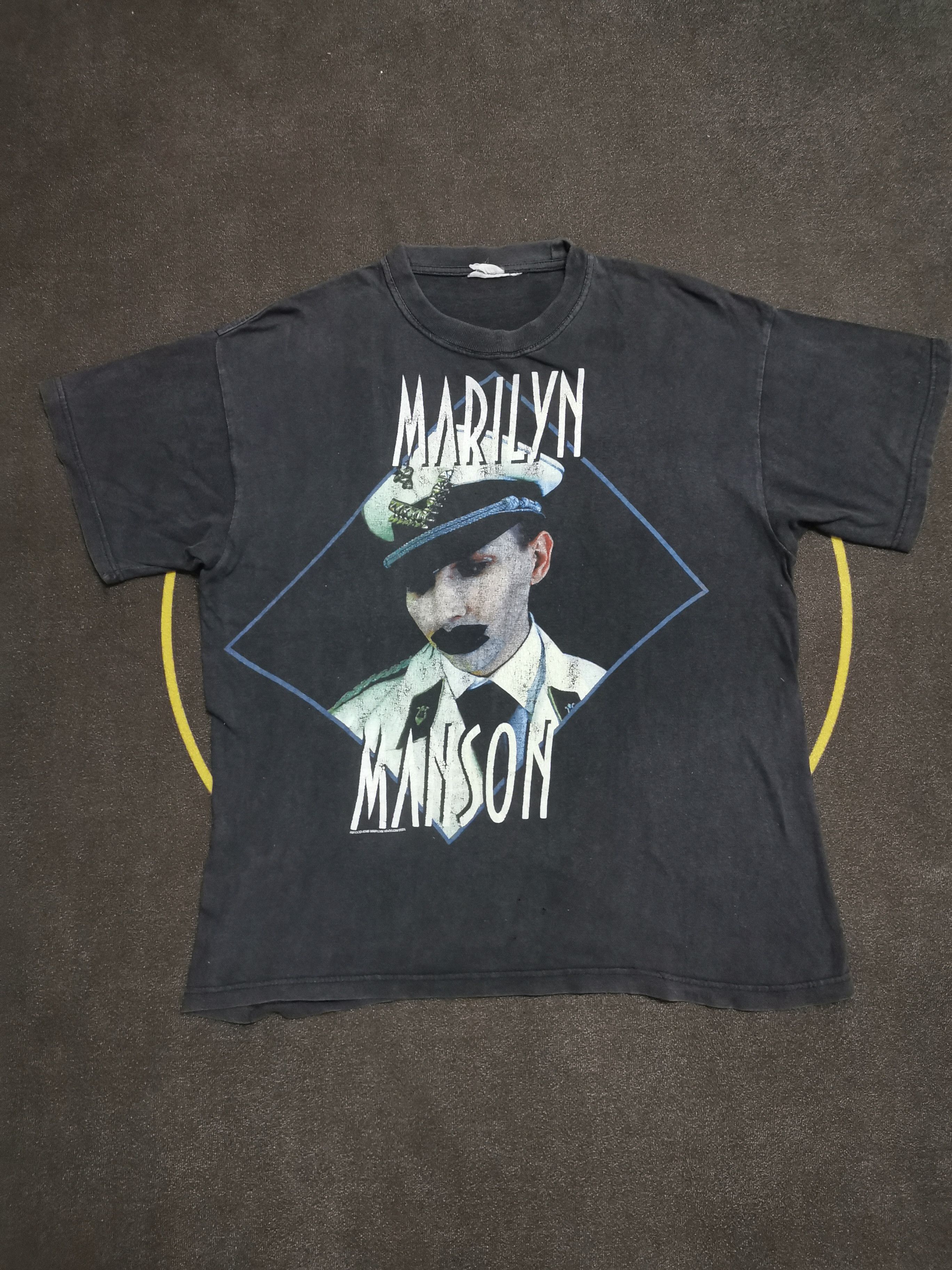 Band Tees × Marilyn Manson × Vintage Marilyn Manson Tee Size US M / EU 48-50 / 2 - 1 Thumbnail