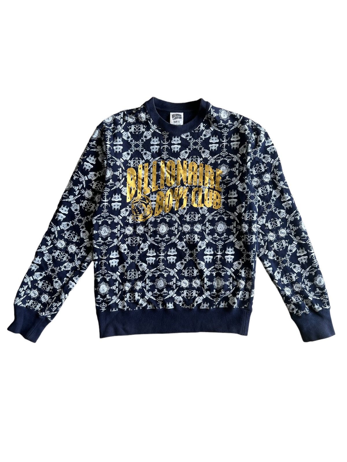 OG Billionaire Boys Club 🇯🇵 Jacquard OVP Crewneck Sweater