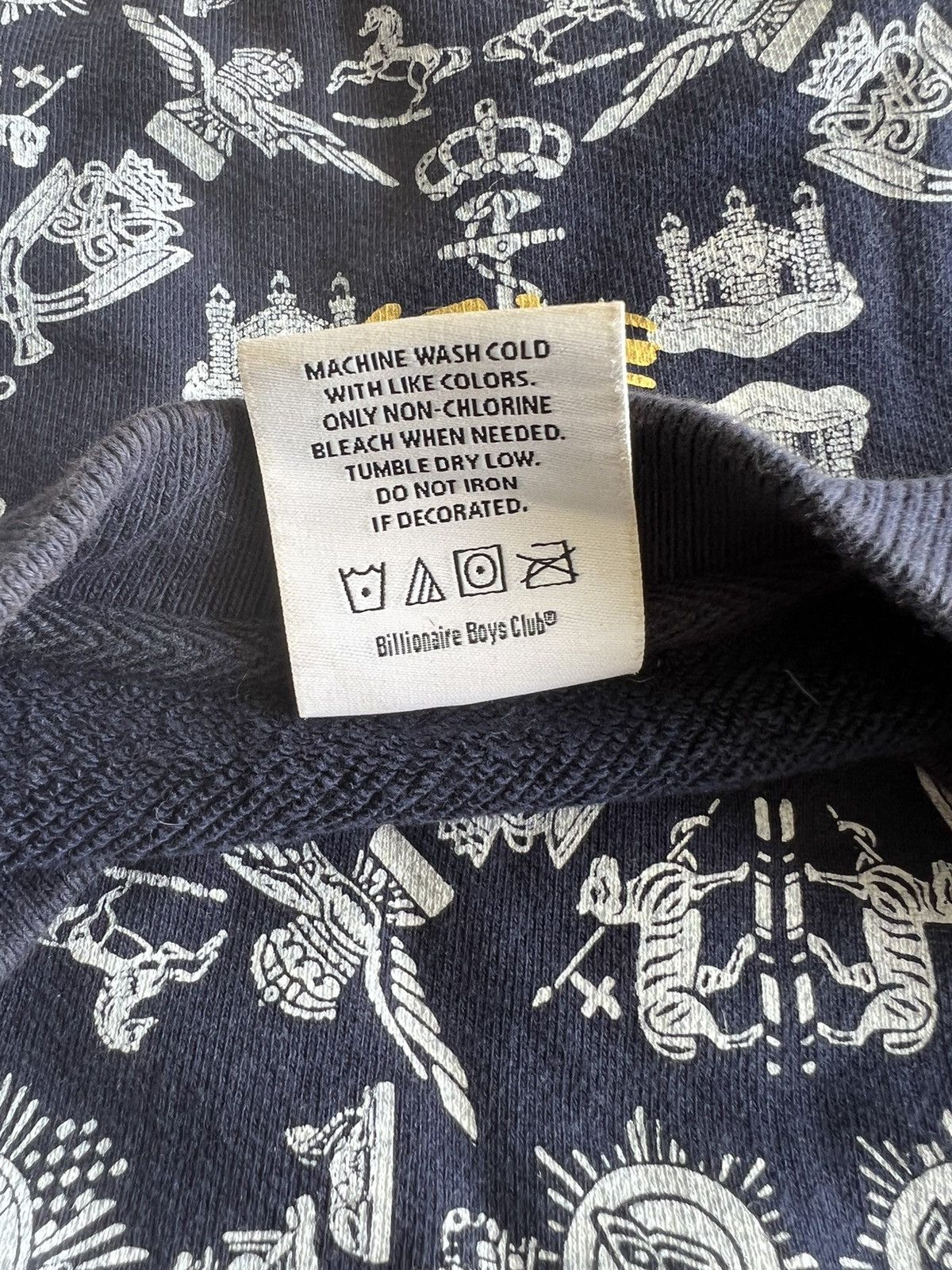 OG Billionaire Boys Club 🇯🇵 Jacquard OVP Crewneck Sweater