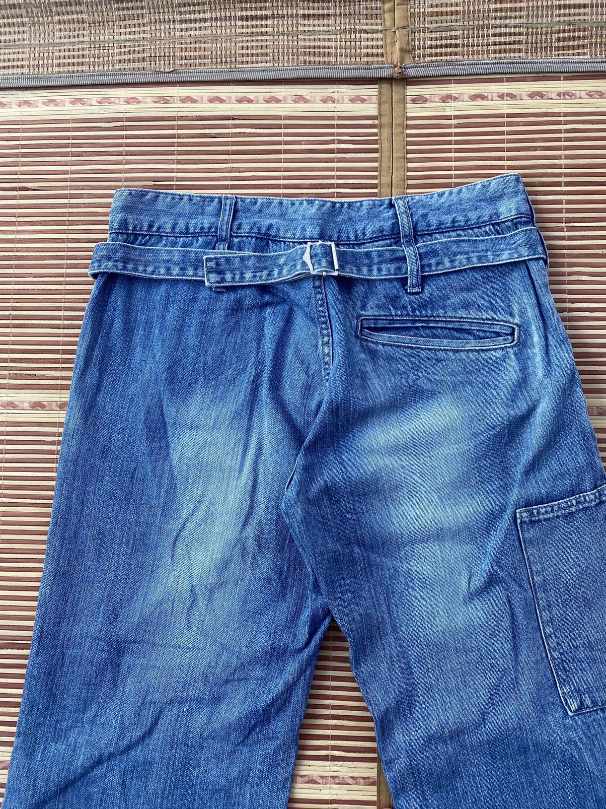 Japanese Brand Beau Kalos Schon Lis Khros Buckle Back Pant Size US 32 / EU 48 - 3 Thumbnail