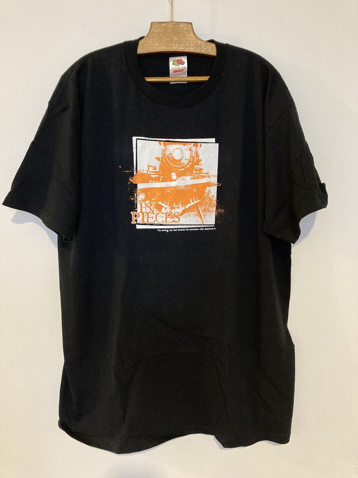 in pieces learning to accept silence vintage shirt Early 00s