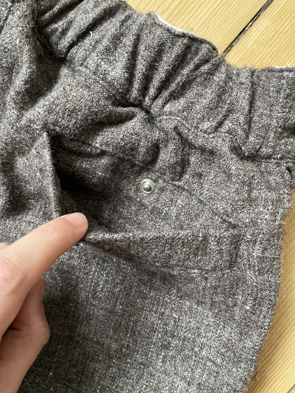 Nanamica Nanamica Wool/Linen Work Trousers | Grailed