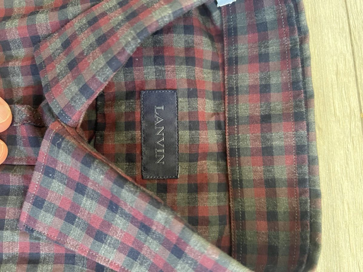 Lanvin Lanvin plaid button down Size US M / EU 48-50 / 2 - 4 Thumbnail
