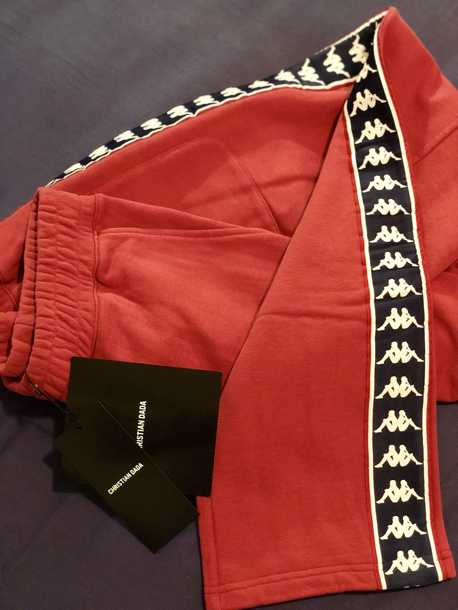 Christian Dada × Kappa Christian Dada x Kappa Sweatpants Black Label Size US 34 / EU 50 - 6 Thumbnail