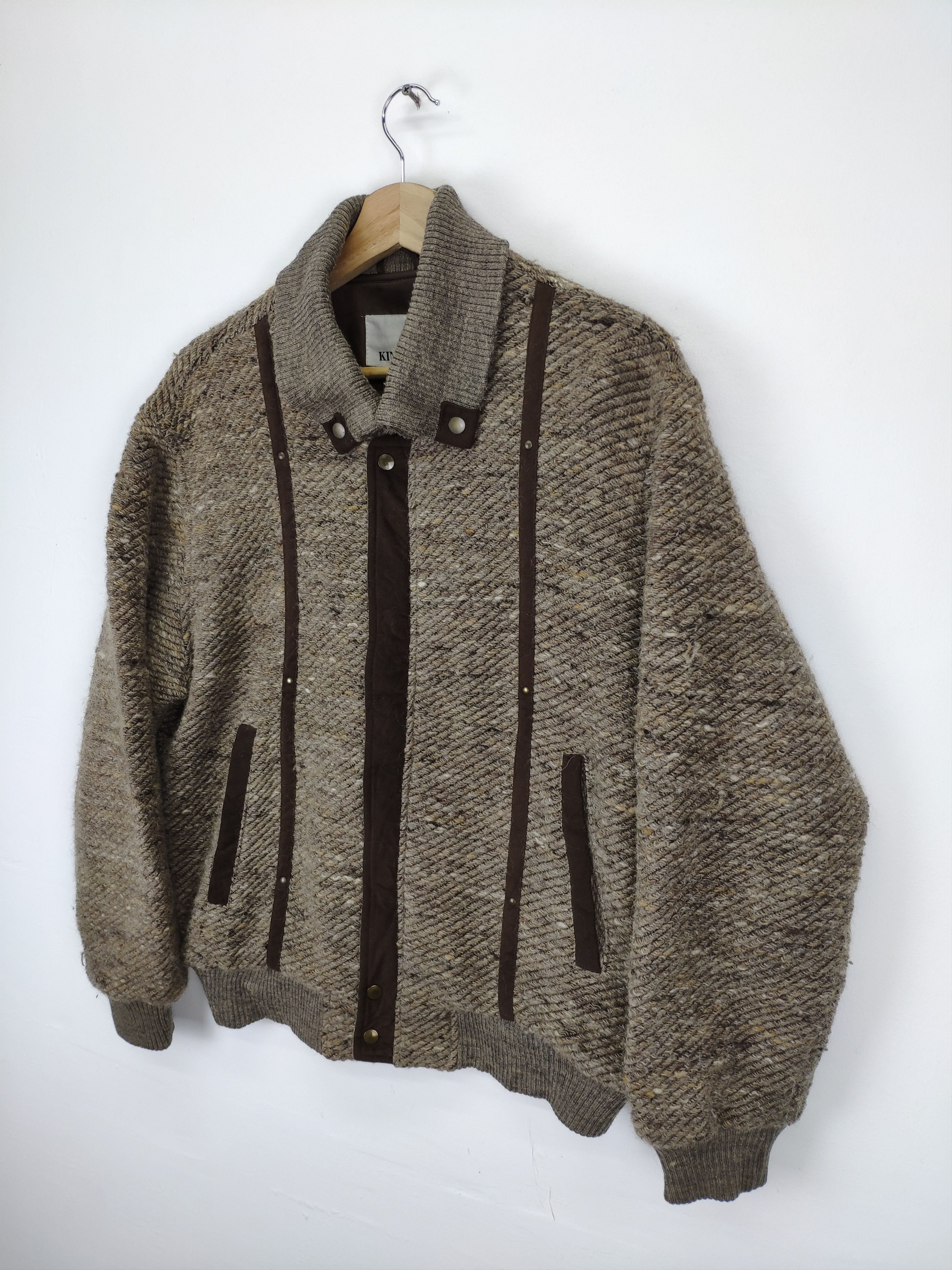 Japanese Brand Vintage Wool Jacket Inspired Kapital Style Size US M / EU 48-50 / 2 - 2 Thumbnail