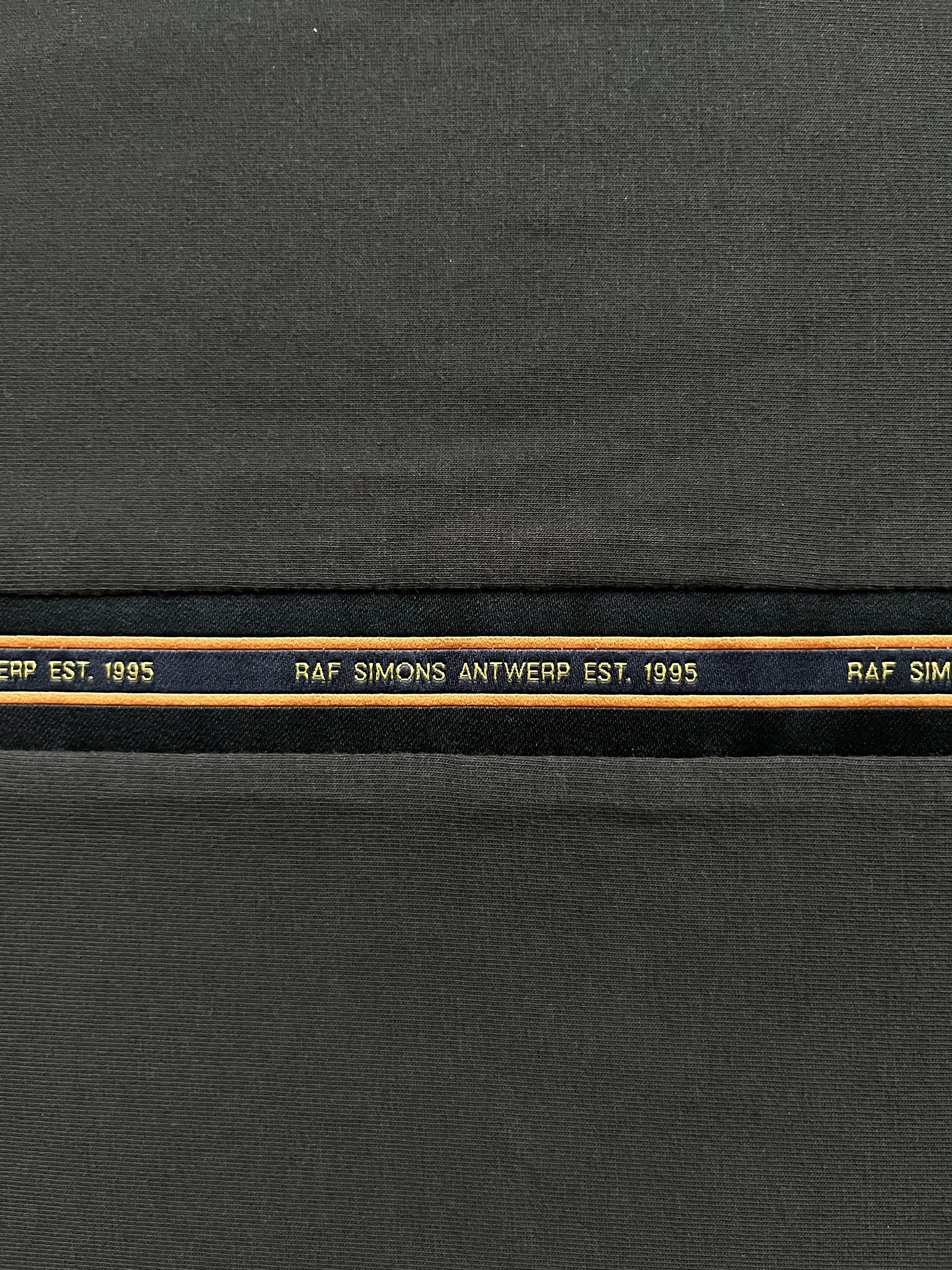 Raf Simons ⚡️QUICK SALE⚡️Raf Simons Brown V-Neck T-Shirt with Band Size US M / EU 48-50 / 2 - 4 Thumbnail