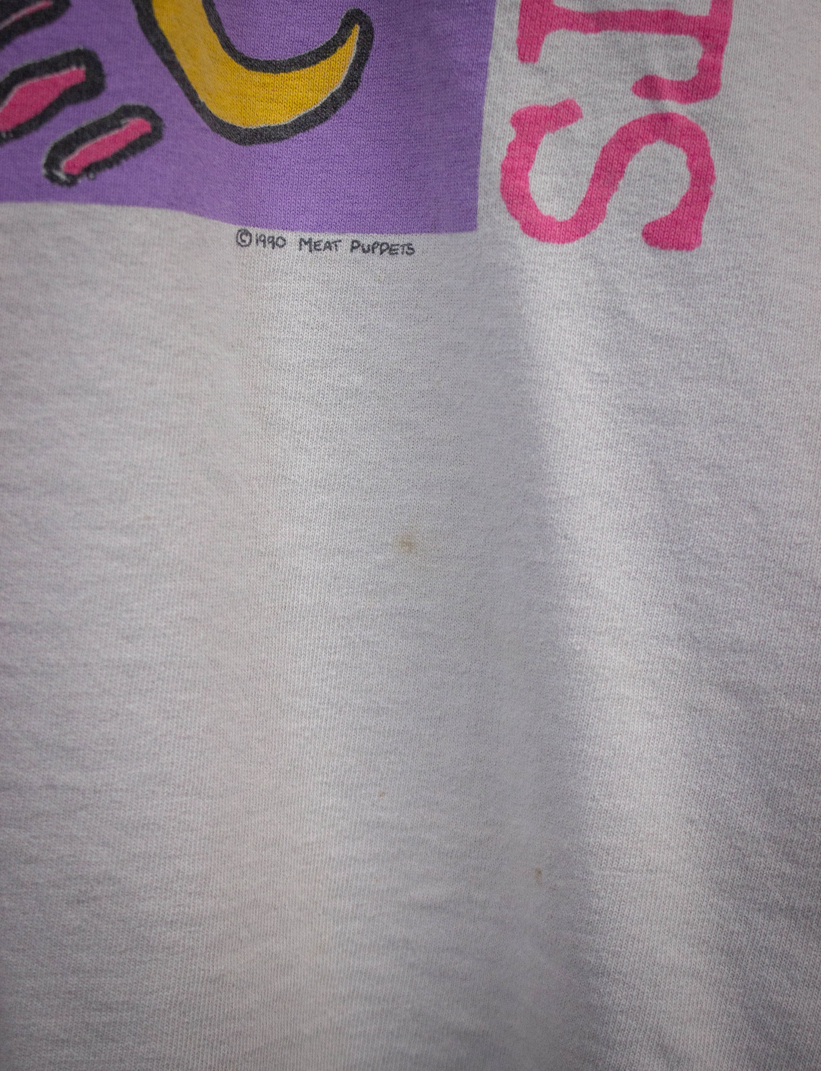 Vintage Meat Puppets Abe Lincoln Concert T Shirt 1990
