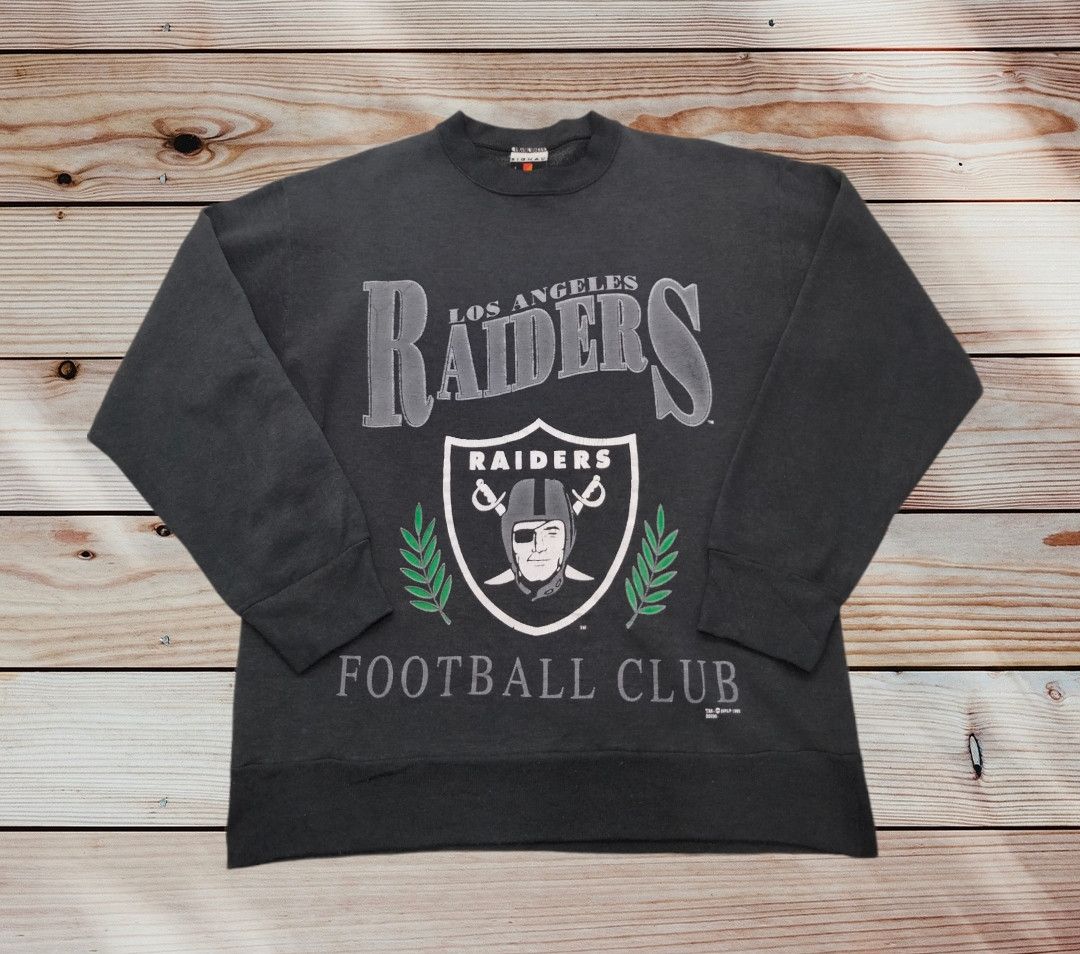 NFL Vintage Rare Raiders Sweatshirt Size US L / EU 52-54 / 3 - 3 Thumbnail