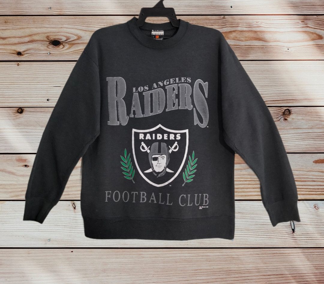 NFL Vintage Rare Raiders Sweatshirt Size US L / EU 52-54 / 3 - 1 Thumbnail