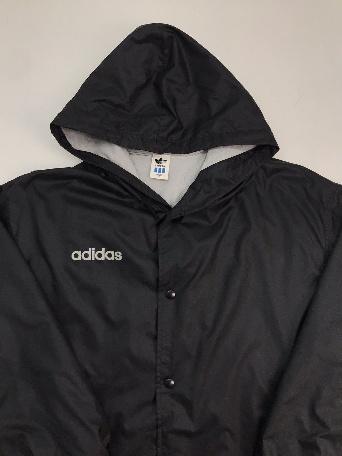 Adidas Vintage Adidas Windbreaker spellout Size US XL / EU 56 / 4 - 3 Thumbnail
