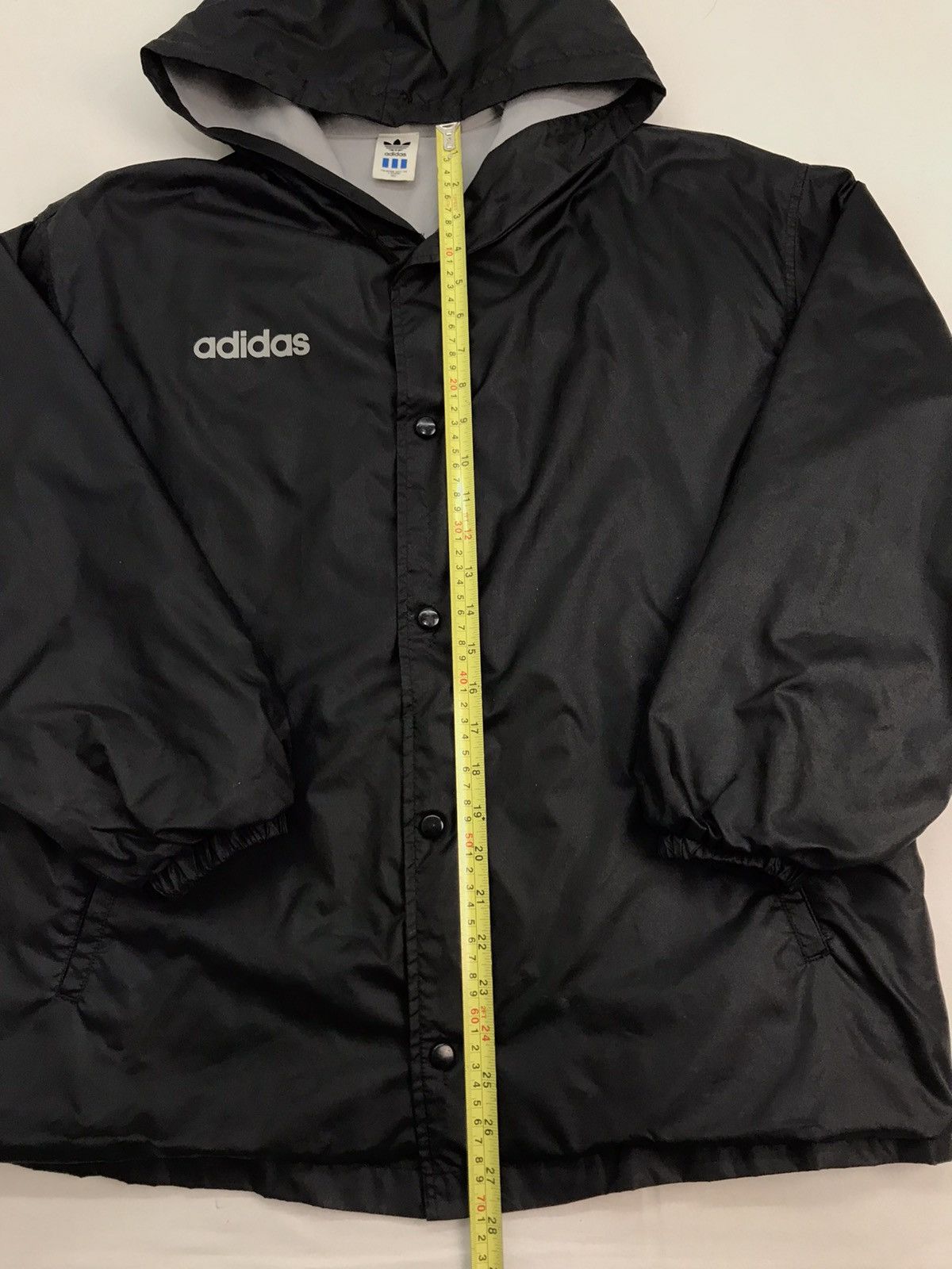 Adidas Vintage Adidas Windbreaker spellout Size US XL / EU 56 / 4 - 11 Thumbnail