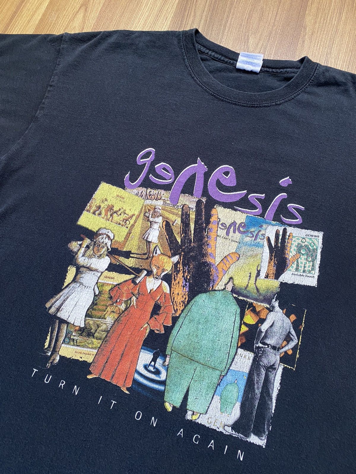 Band Tees Y2K Genesis 2007 T Shirt Tee Metallica Led Zeppelin Size US L / EU 52-54 / 3 - 2 Thumbnail