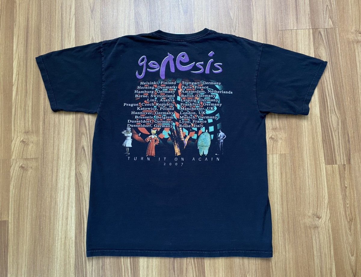 Band Tees Y2K Genesis 2007 T Shirt Tee Metallica Led Zeppelin Size US L / EU 52-54 / 3 - 4 Thumbnail