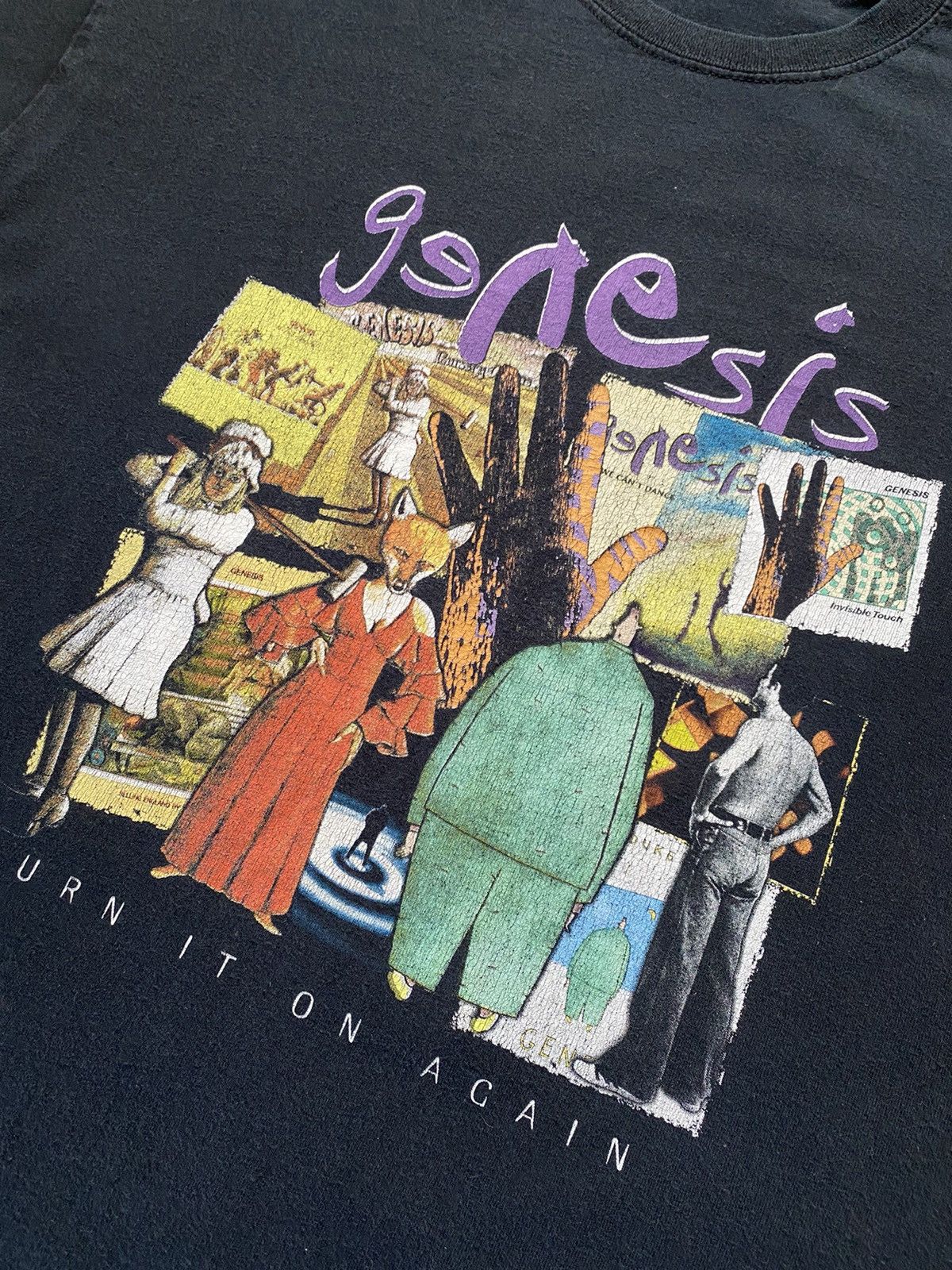 Band Tees Y2K Genesis 2007 T Shirt Tee Metallica Led Zeppelin Size US L / EU 52-54 / 3 - 3 Thumbnail