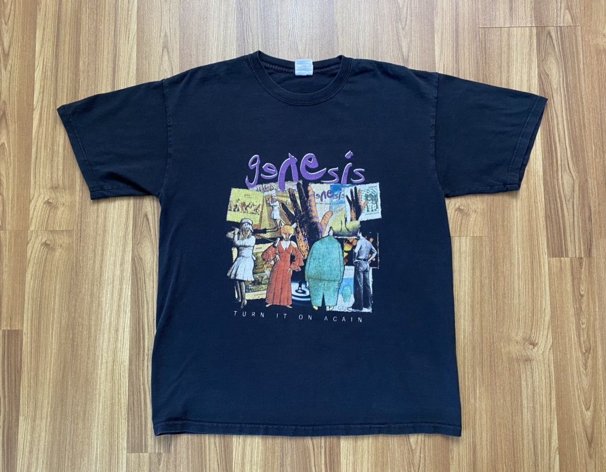 Band Tees Y2K Genesis 2007 T Shirt Tee Metallica Led Zeppelin Size US L / EU 52-54 / 3 - 1 Thumbnail