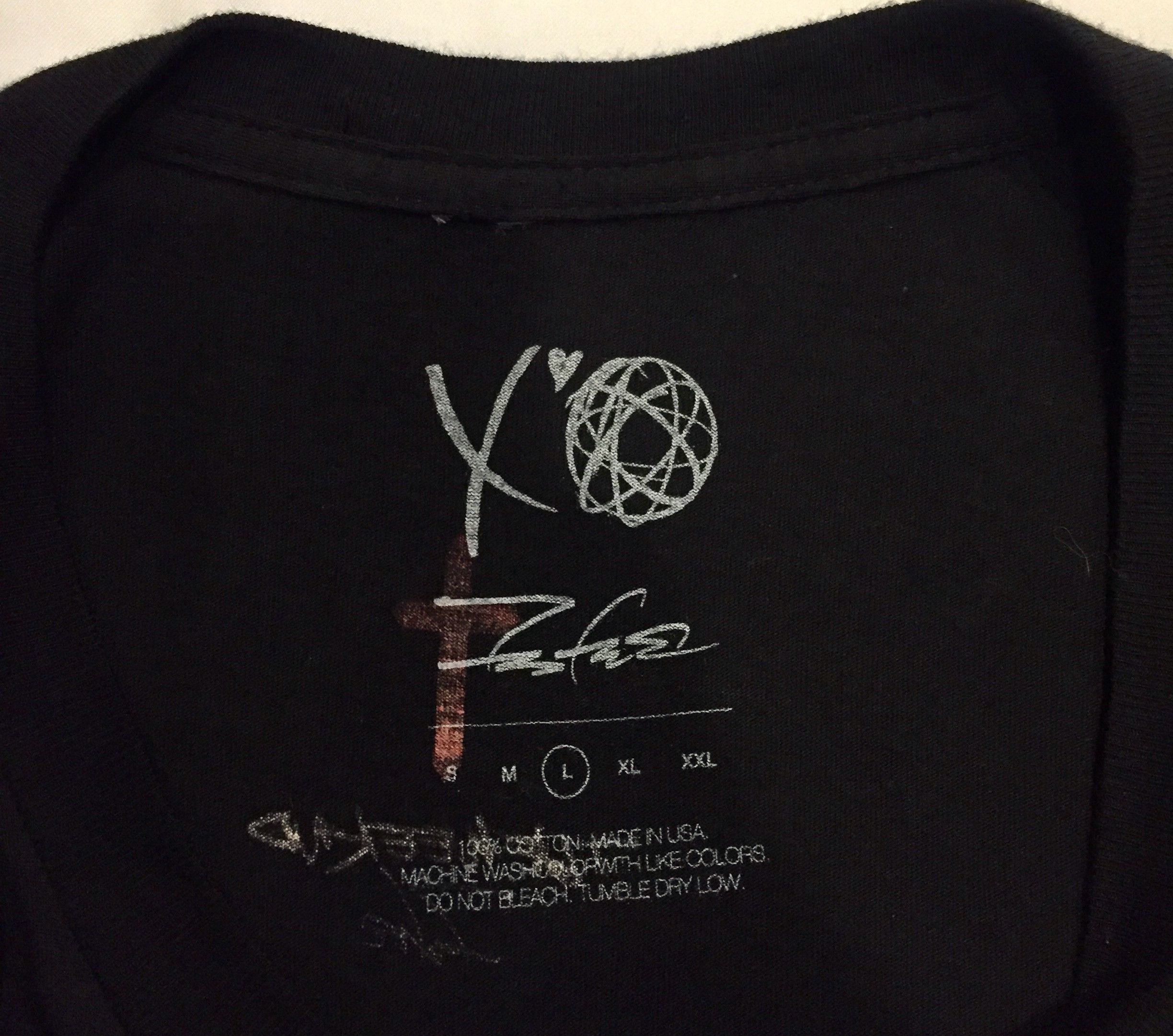 Futura THE WEEKND X FUTURA LEGEND OF THE FALL 2017 TOUR TSHIRT Size US L / EU 52-54 / 3 - 4 Thumbnail