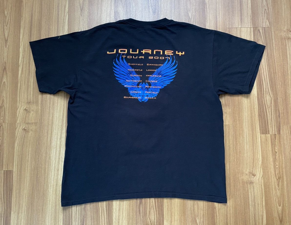 Band Tees Y2K Journey Tour 2007 T Shirt Band Tee Pink Floyd Genesis Size US XL / EU 56 / 4 - 4 Thumbnail