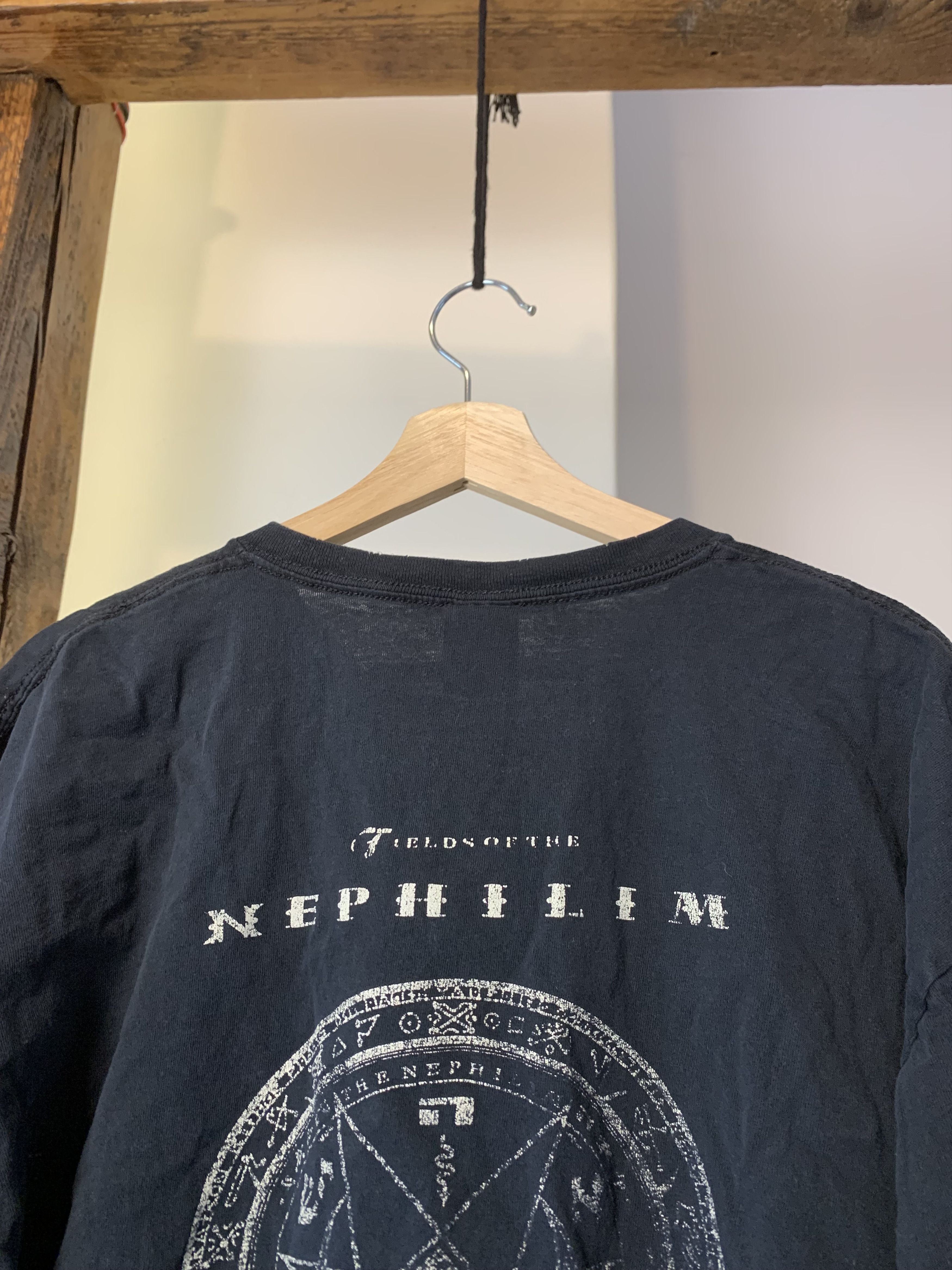 Band Tees × Vintage 08' Fields of the Nephilim Size US XL / EU 56 / 4 - 4 Thumbnail