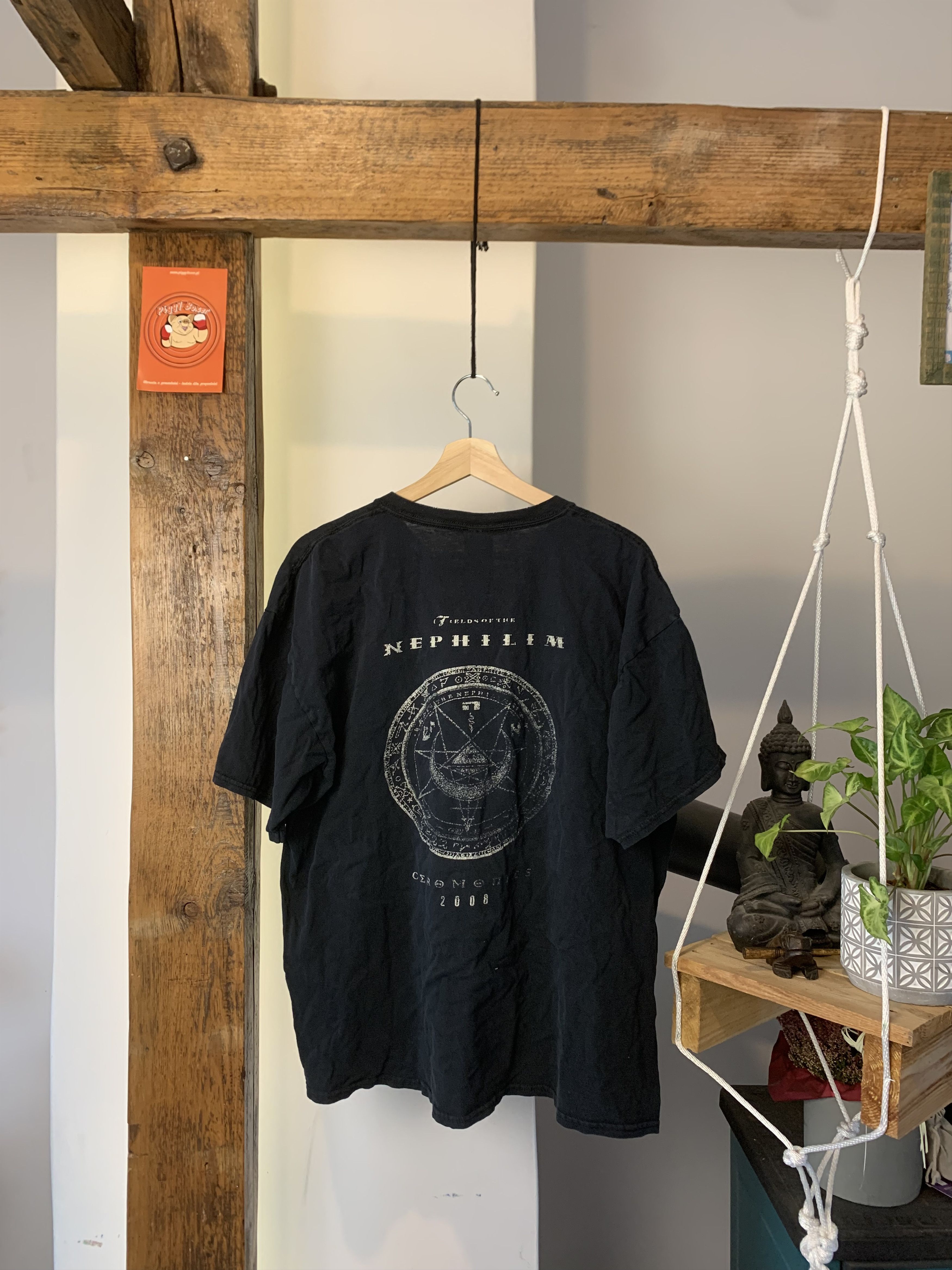 Band Tees × Vintage 08' Fields of the Nephilim Size US XL / EU 56 / 4 - 2 Thumbnail