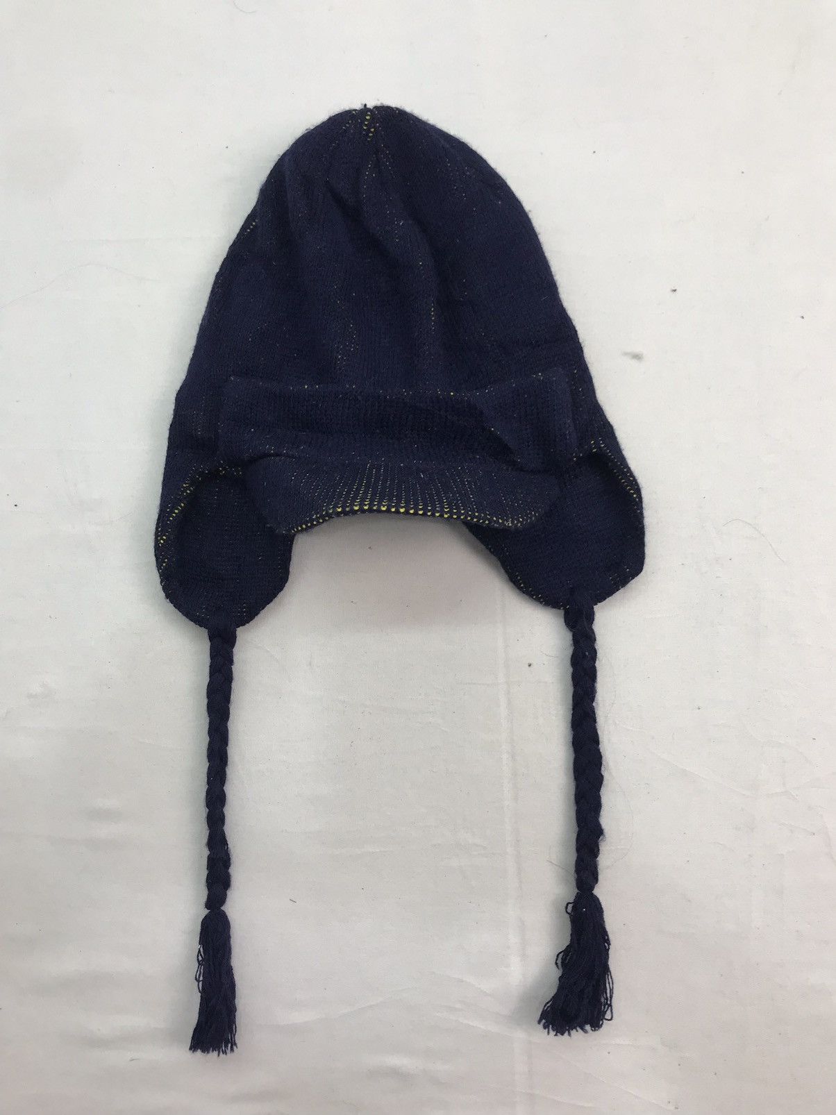 Japanese Brand Rare beani hat face mask roberry half Size ONE SIZE - 6 Thumbnail